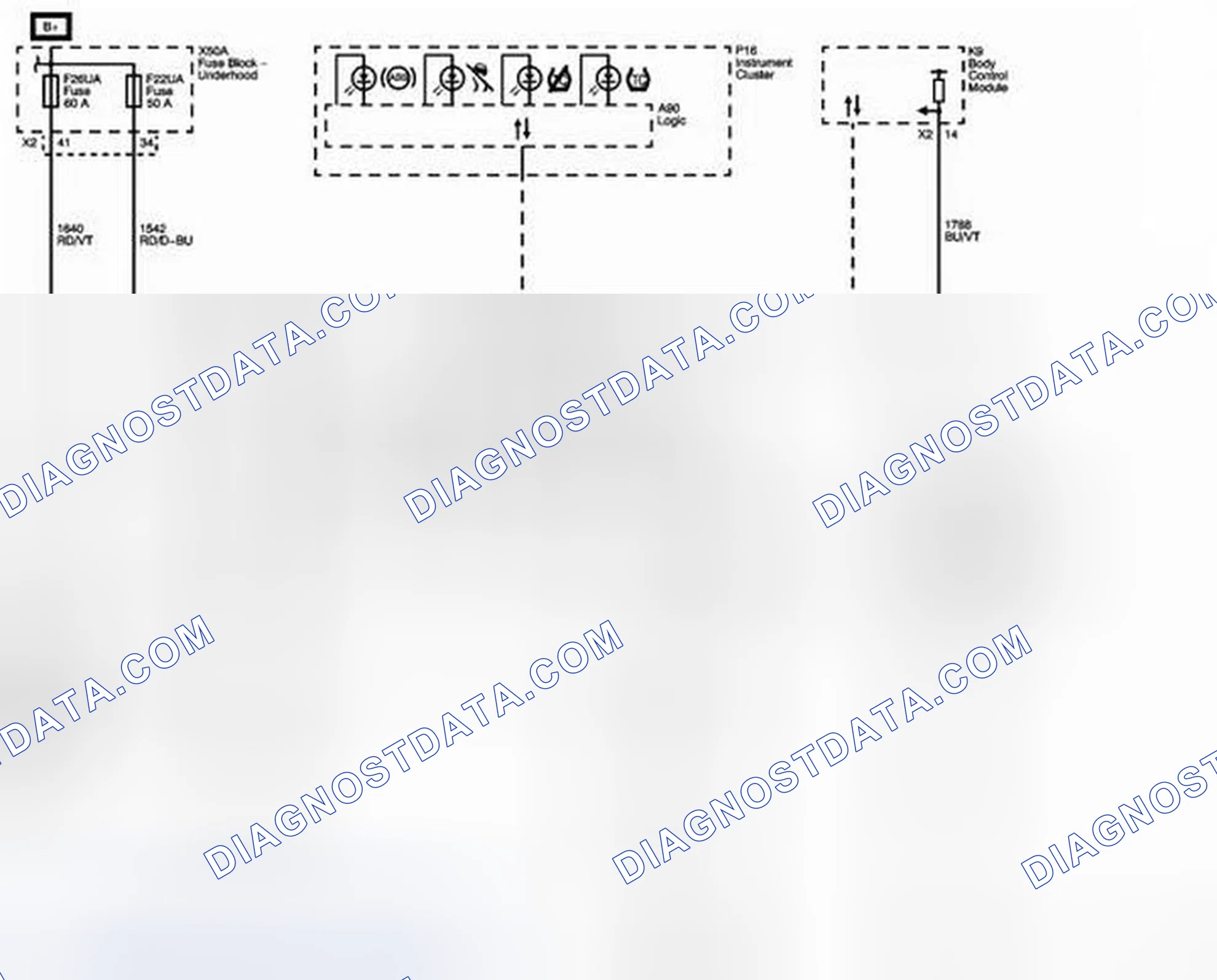 Scheme 4: Power, Ground, Serial Data, and Traction Control