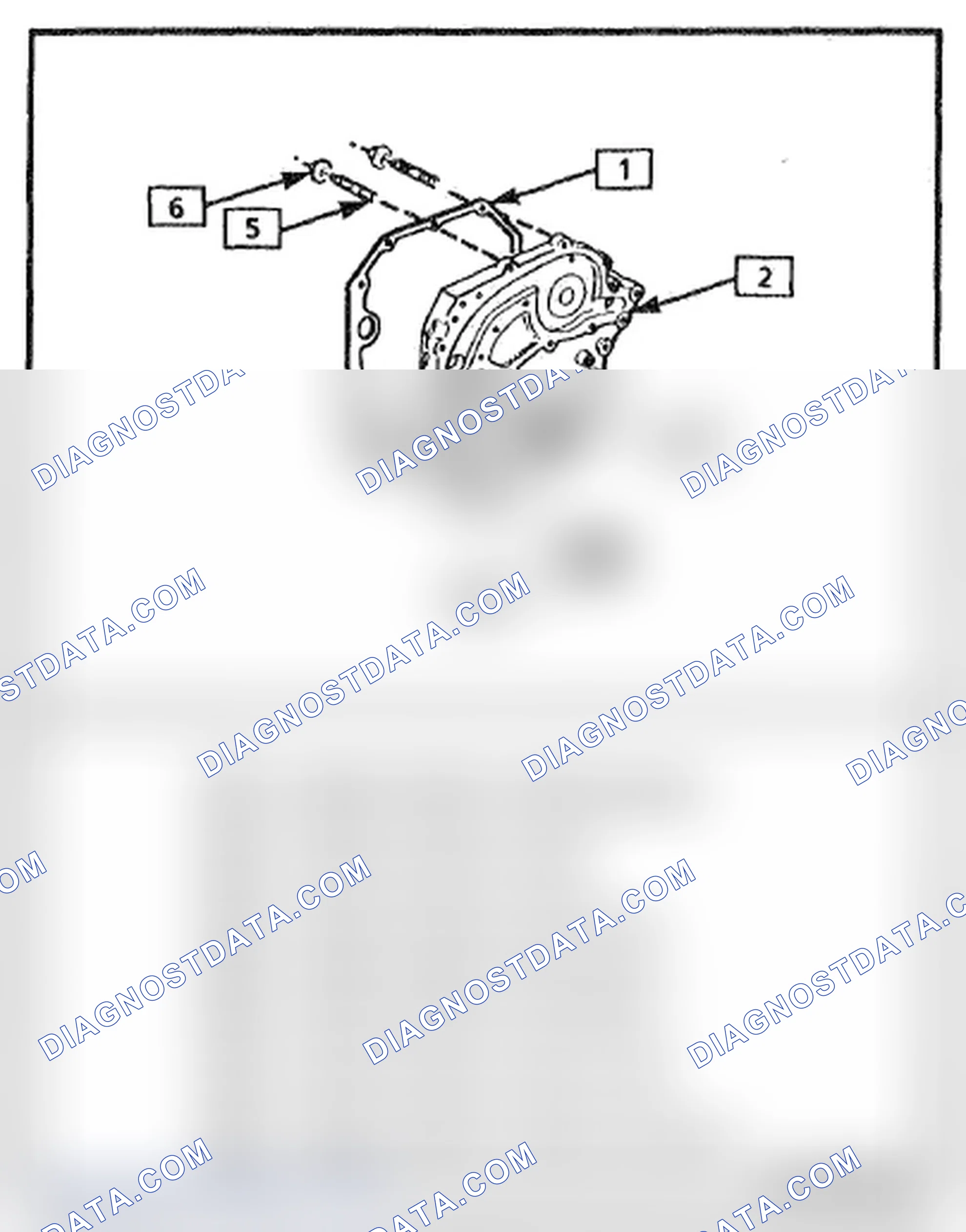 Scheme 63: Identifying Engine Front Cover Components