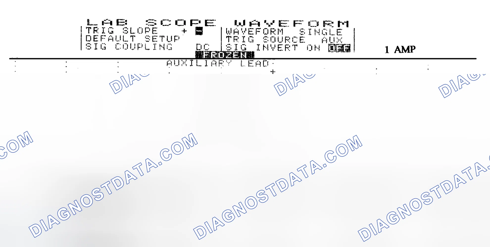 Scheme 20: Single Injector w/Normal Current Flow - Current Pattern