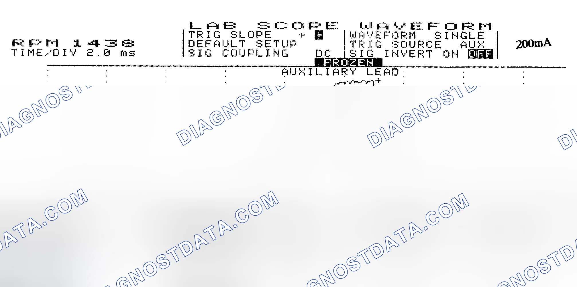Scheme 15: Single Injector w/Normal Current Flow - Current Pattern