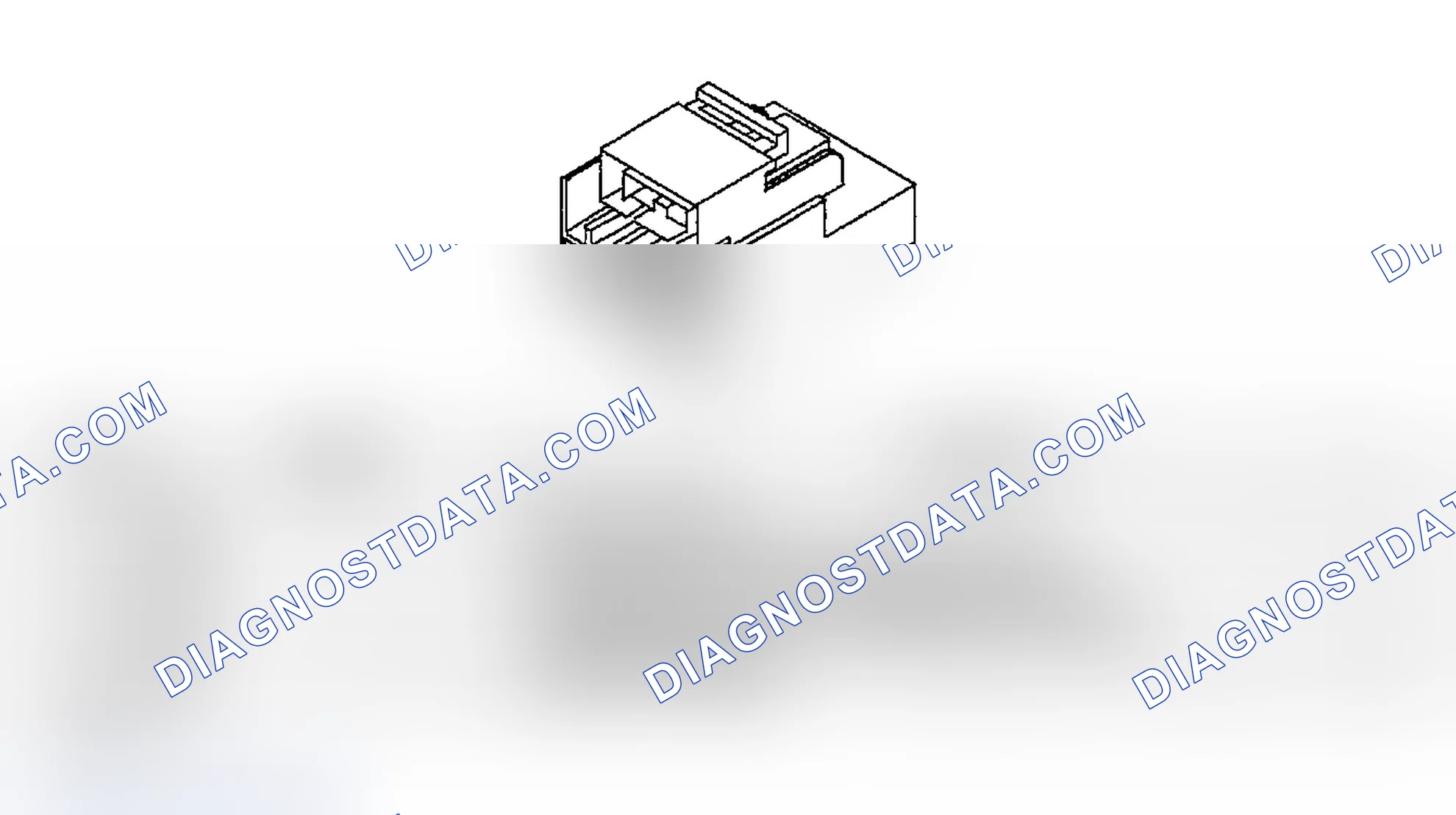 Scheme 784: GOVERNOR PRESSURE SENSOR CONNECTOR END VIEW