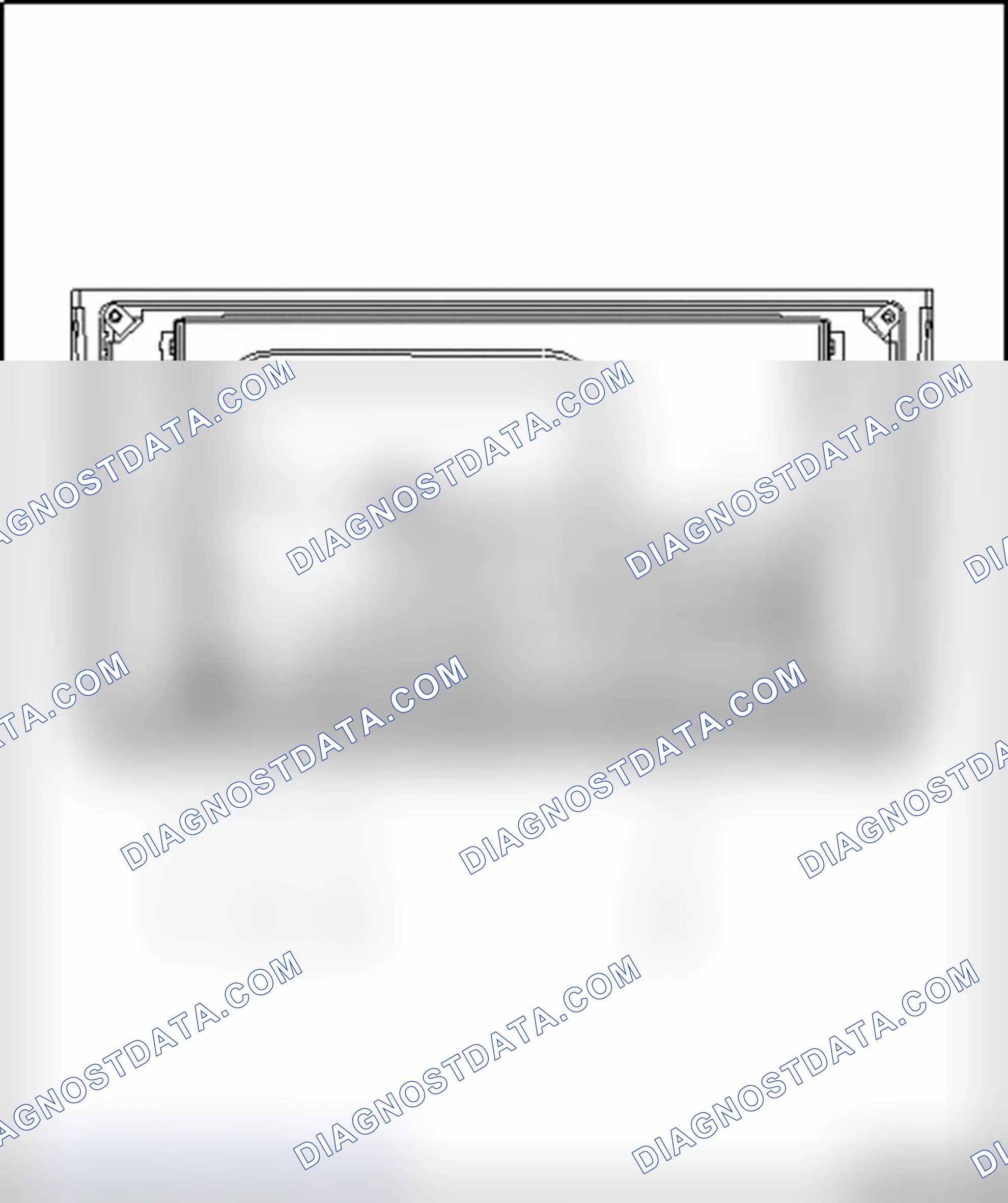 Scheme 164: Radio/Navigation Display Control Module J503 , connections