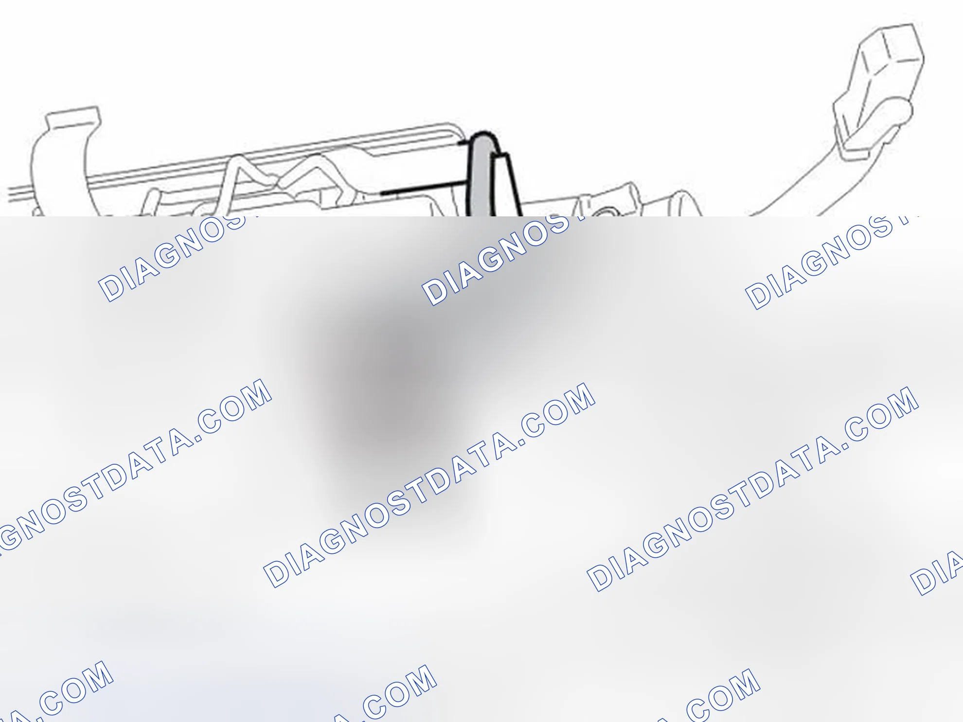 Scheme 66: REMOVAL OF POSITION SENSOR, CYLINDER 1, 3, 5 AND 7 (BANK 1)