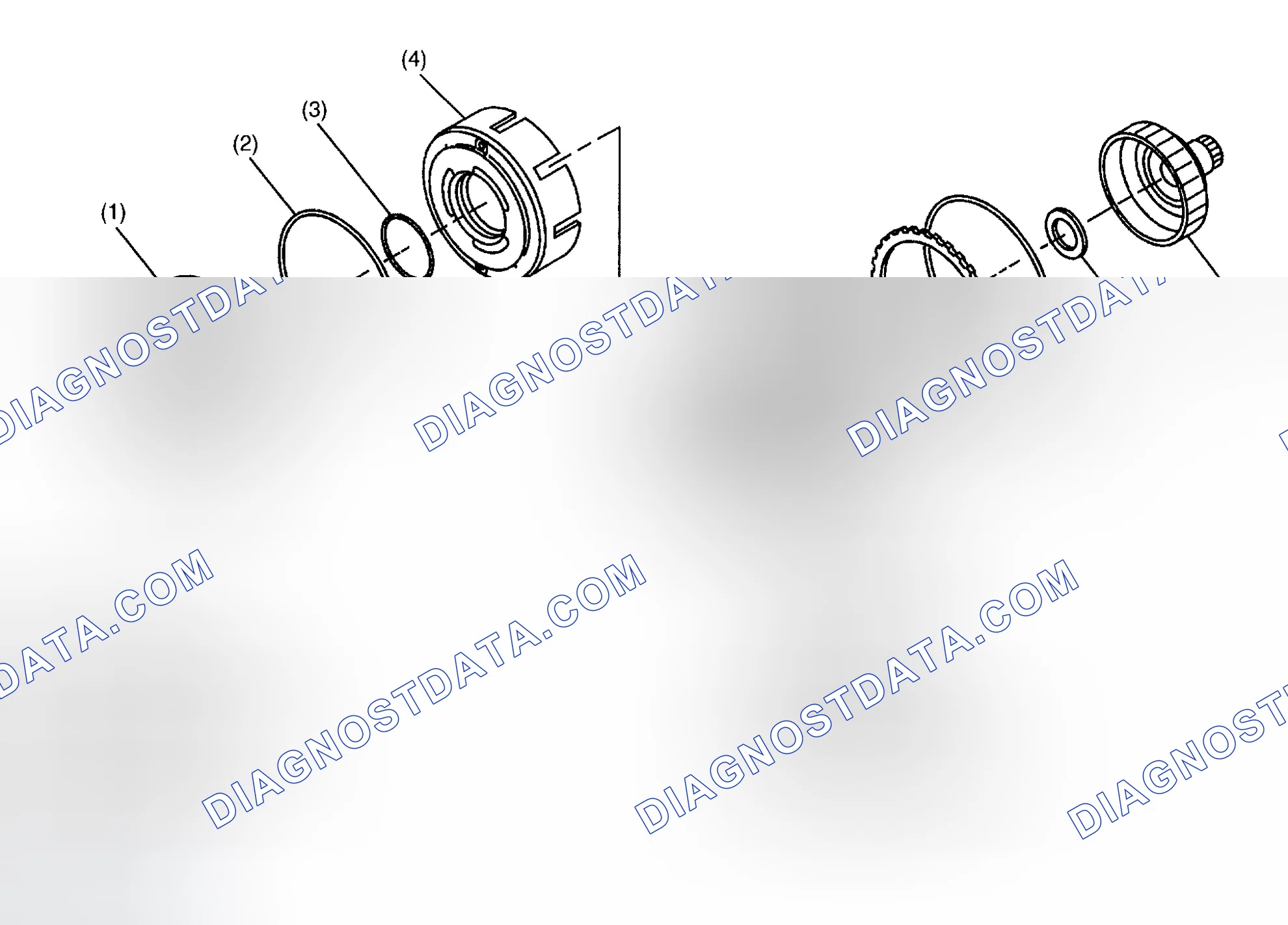 Scheme 1194: Identifying Reverse Clutch Components