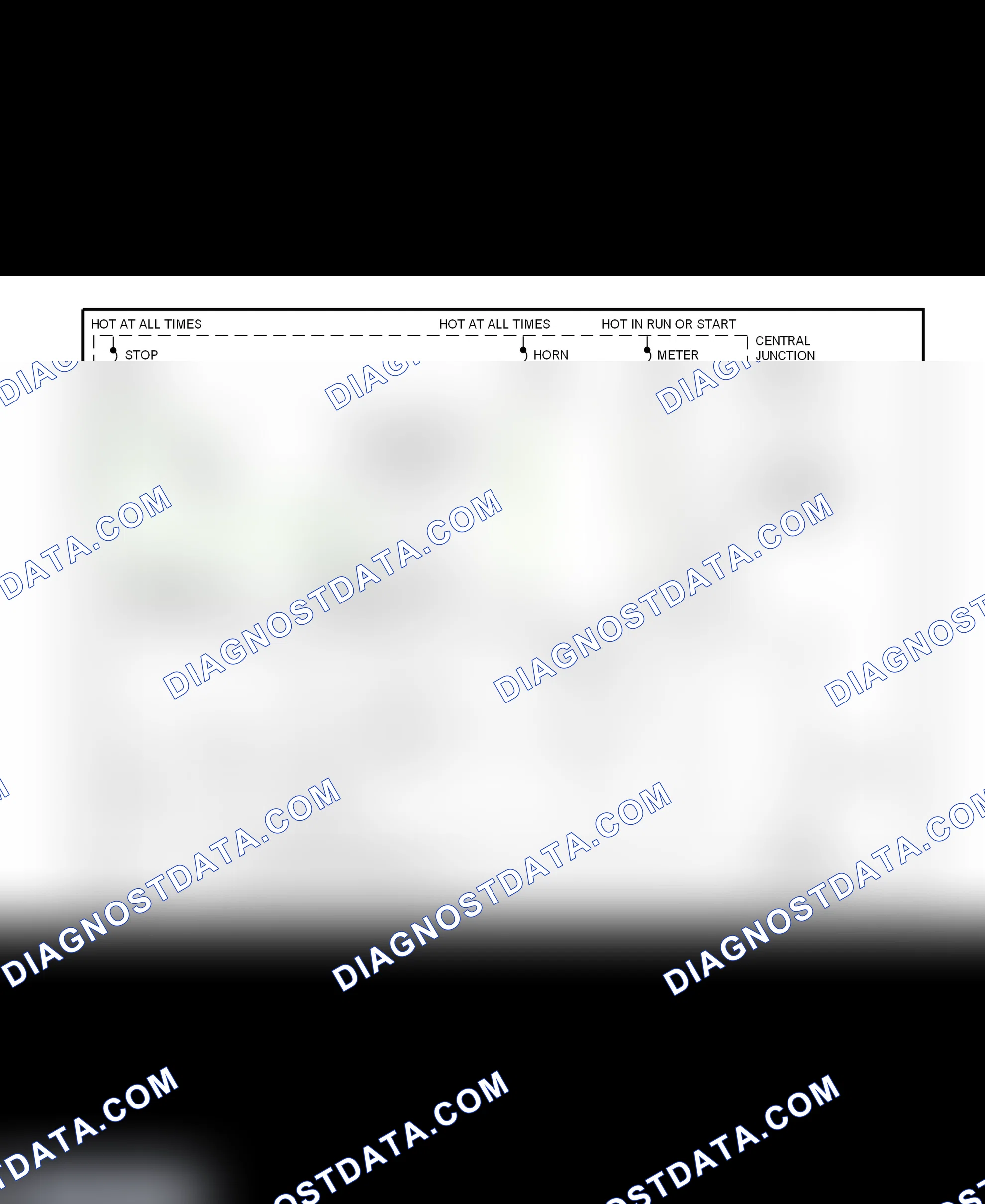 Fig. 18: Shift Interlock System Wiring Diagram (Escort ZX2 Coupe)