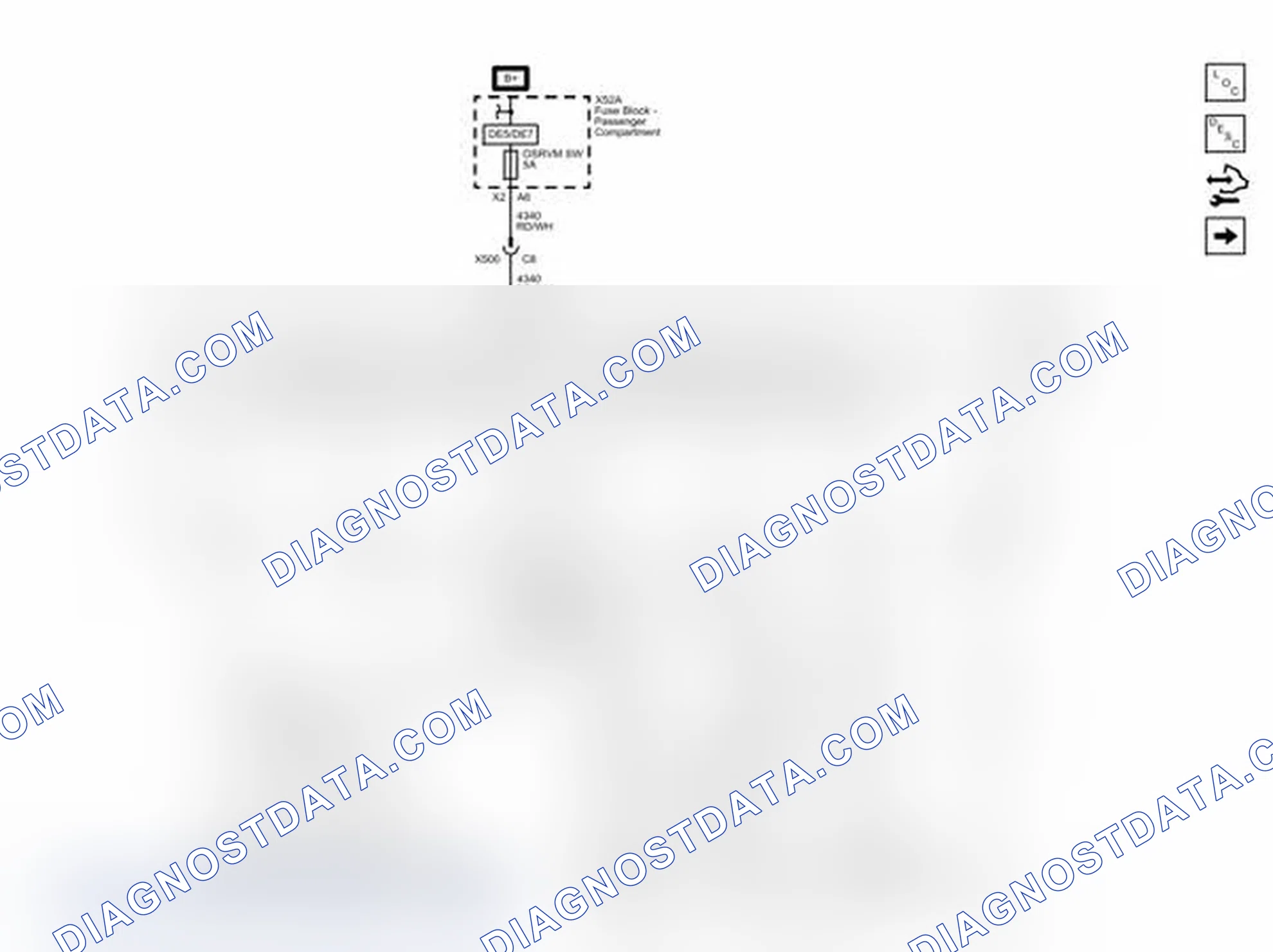 Scheme 1: Power, Ground, Power Mirror Switches and Motors Wiring Schematics