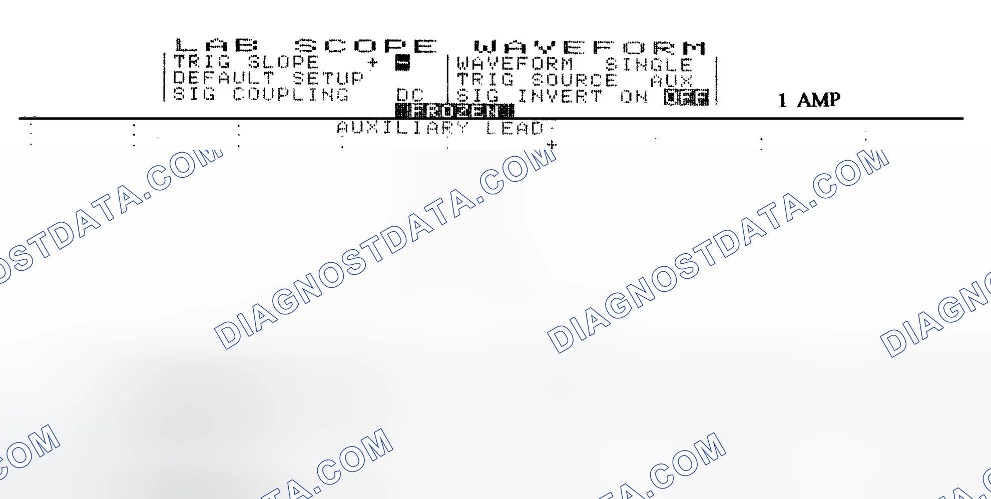 Scheme 20: Single Injector w/Normal Current Flow - Current Pattern