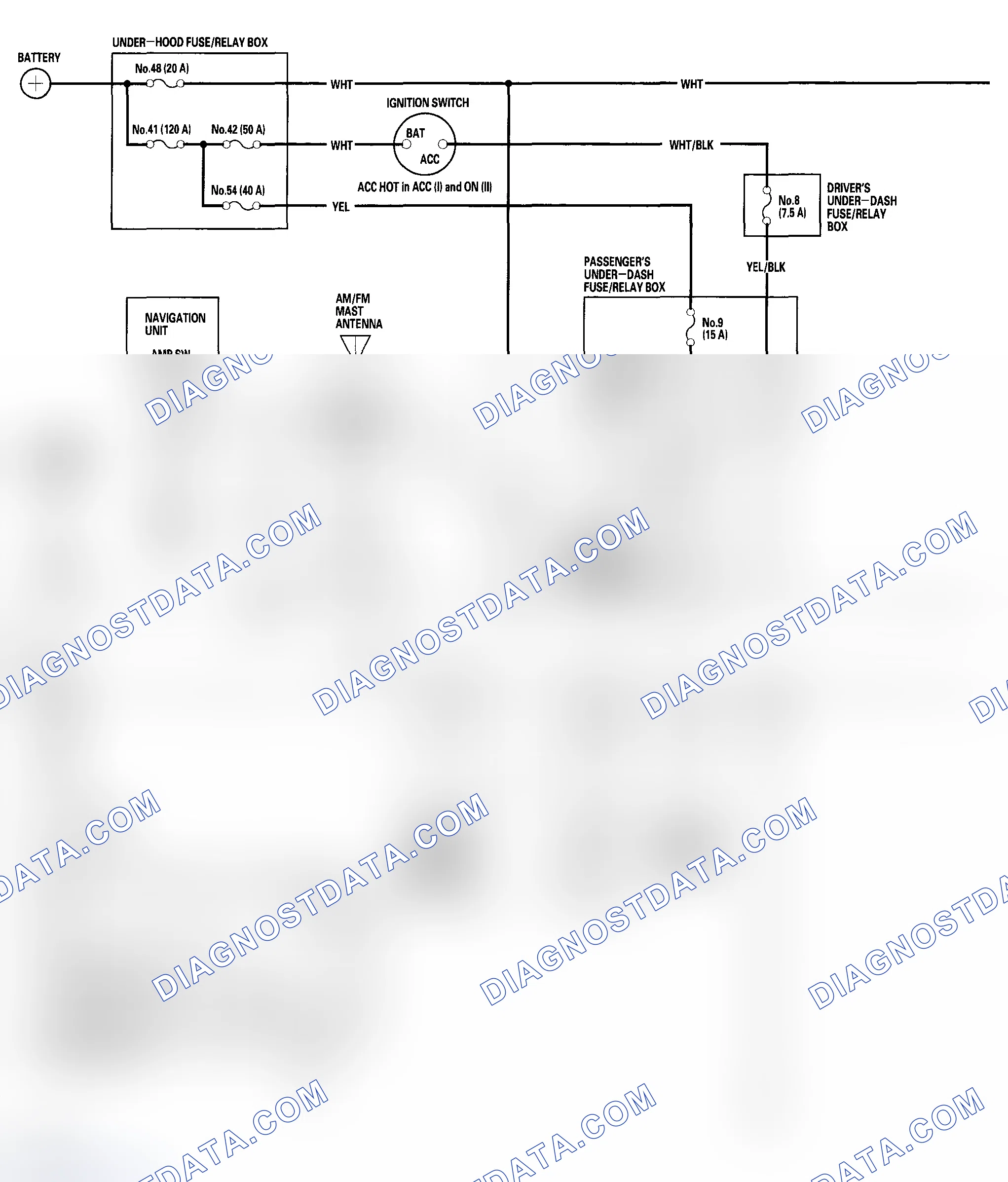 Scheme 20: '04 Model Without Rear Entertainment System
