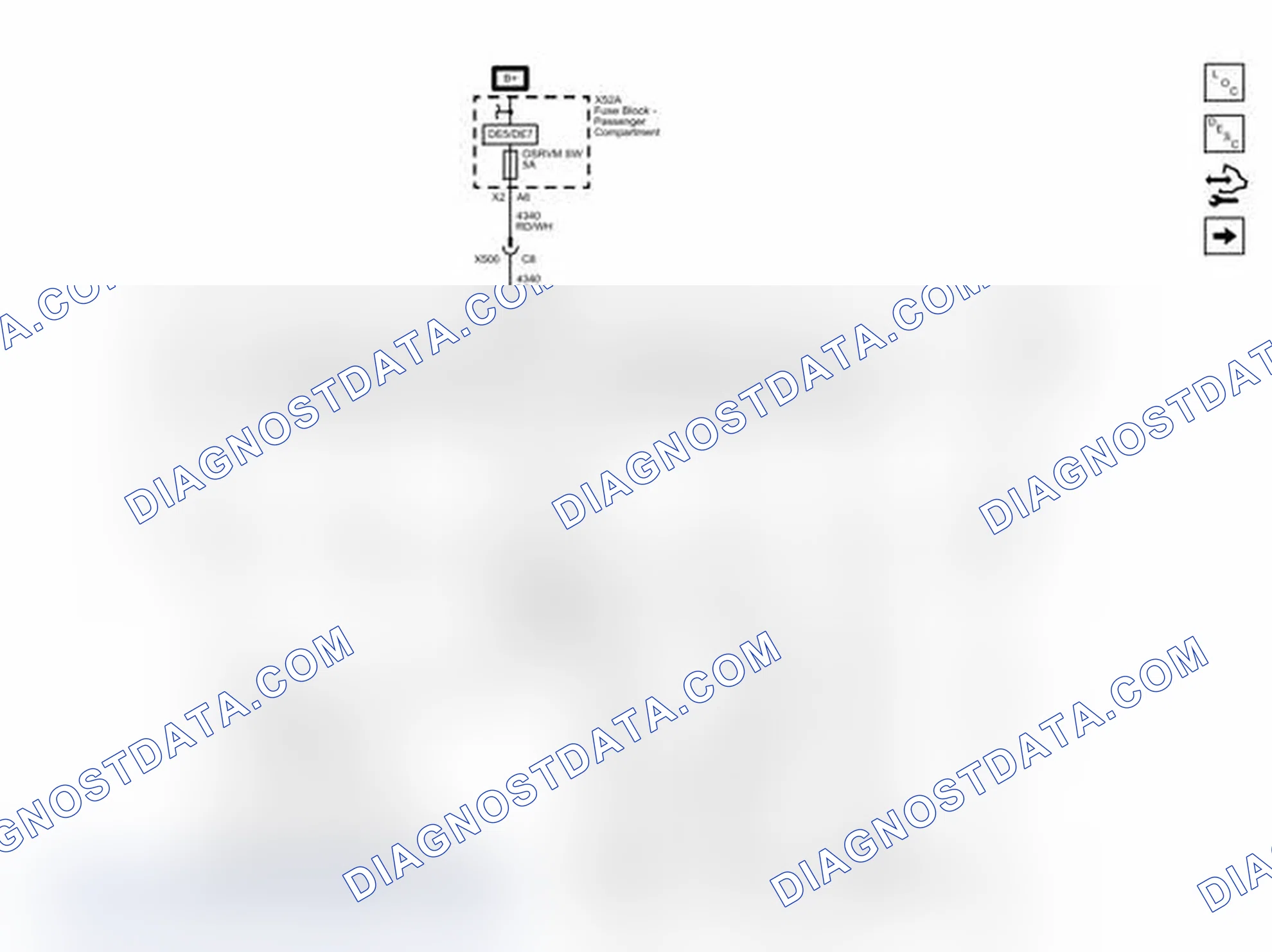 Scheme 1: Power, Ground, Power Mirror Switches and Motors Wiring Schematics