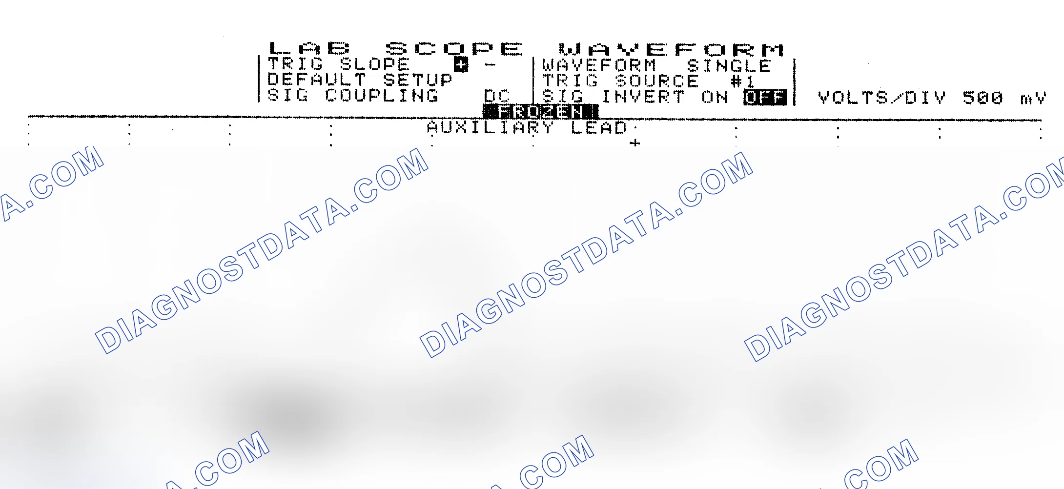 Scheme 10: Single Injector w/Excessive Current Flow - Current Pattern