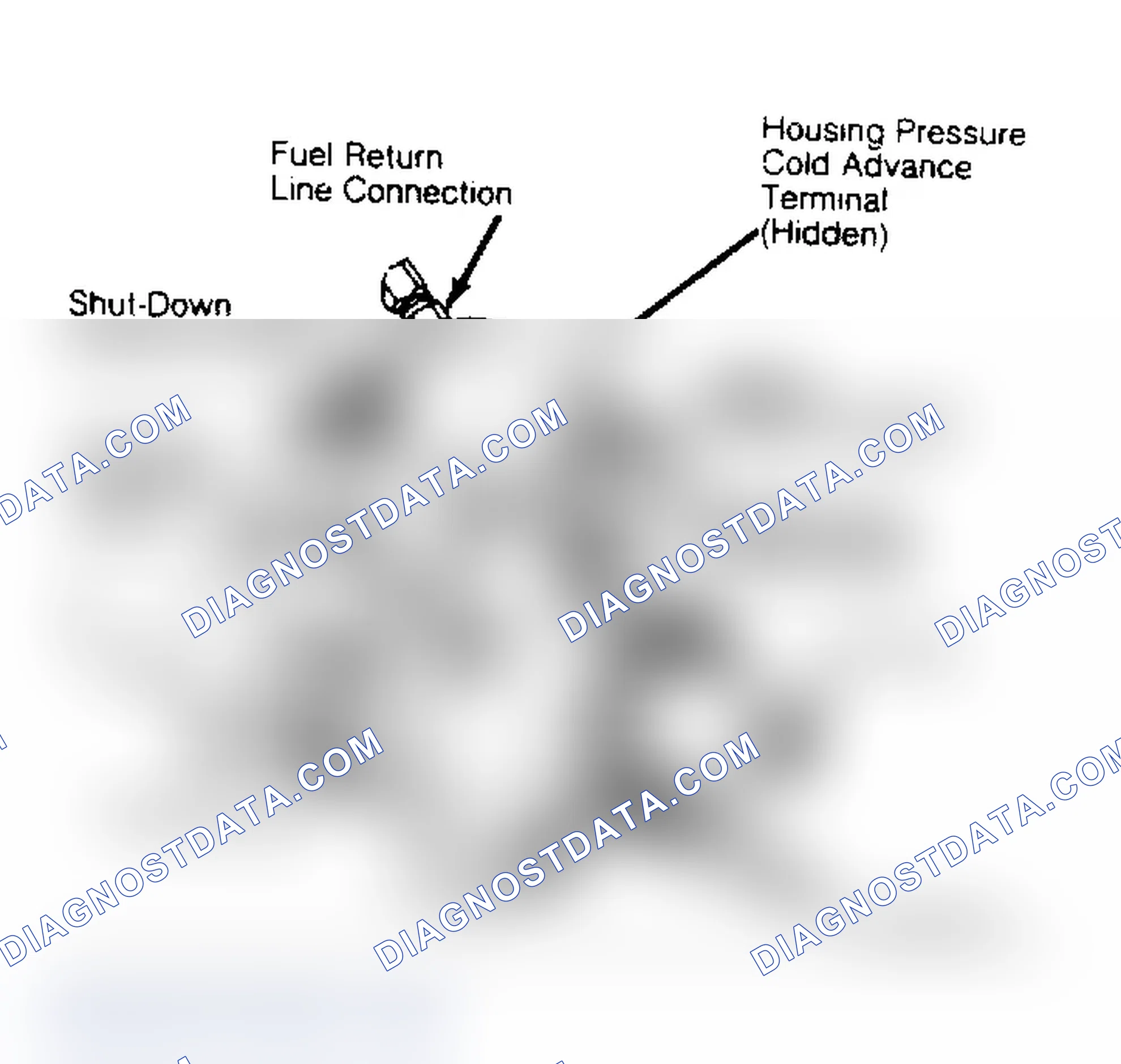 Scheme 21: Diesel Injection Pump Injection pump is not serviceable; exchange in case of malfunction.