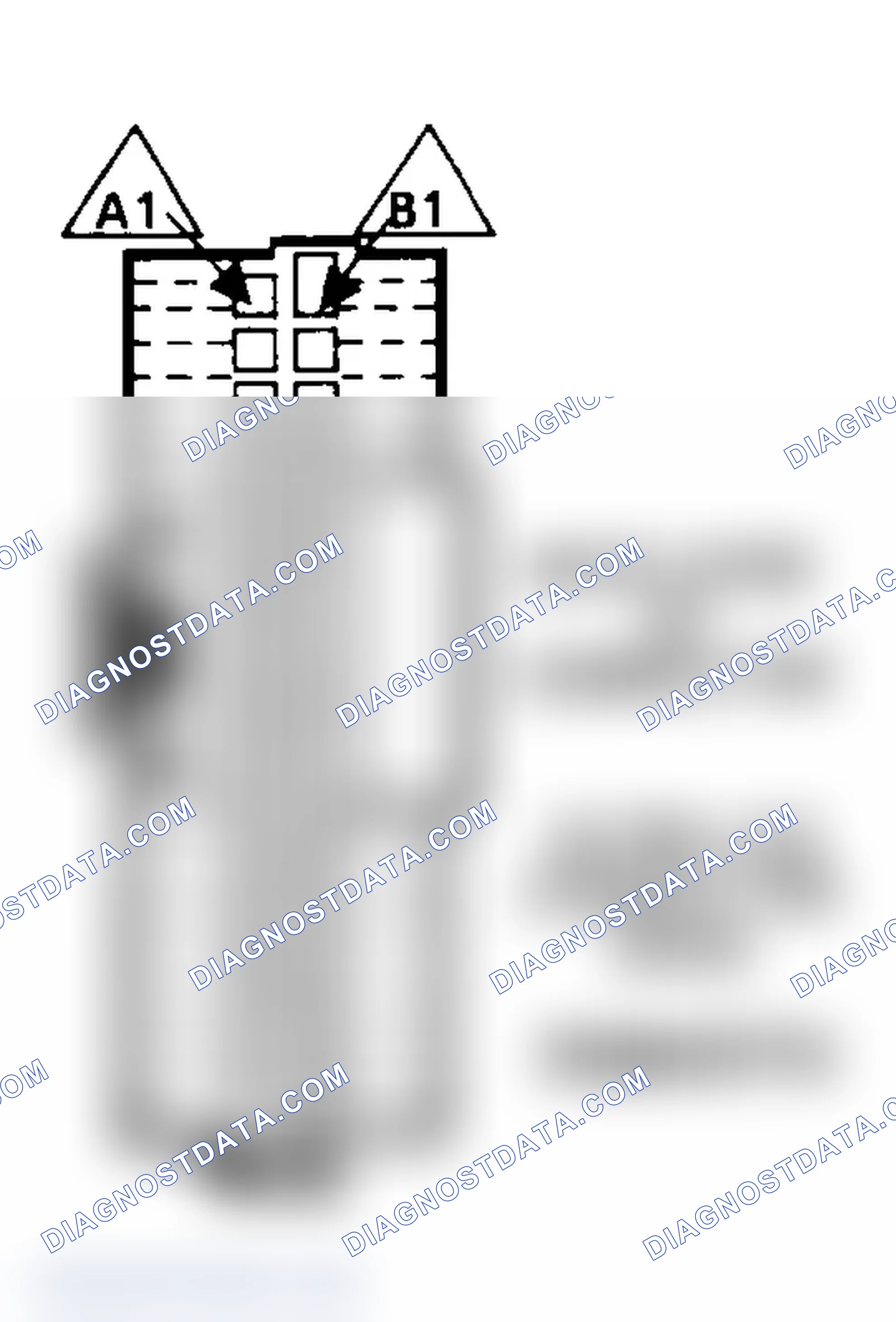 Scheme 58: PCM Terminal A-B Connector ID - Red (1 Of 4) (5.7L "G" Series With 4L80-E A/T)