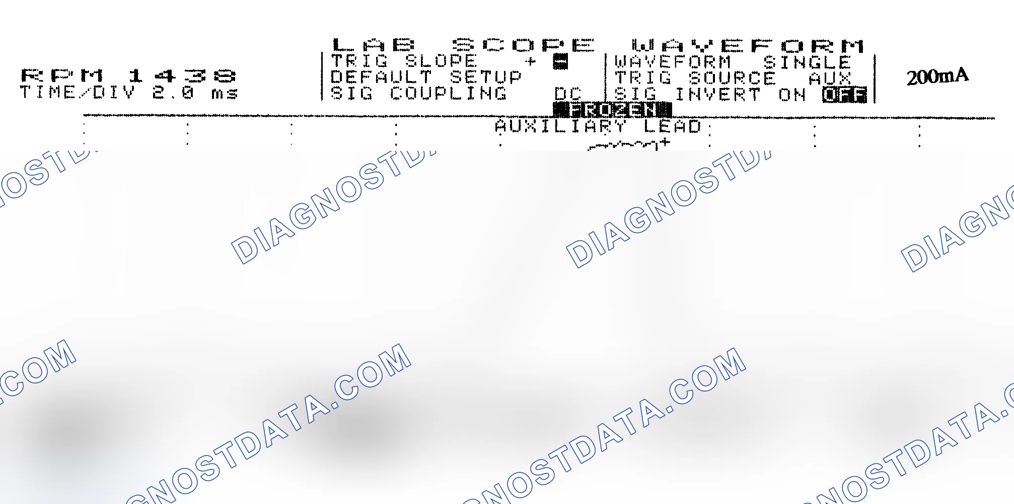 Scheme 15: Single Injector w/Normal Current Flow - Current Pattern