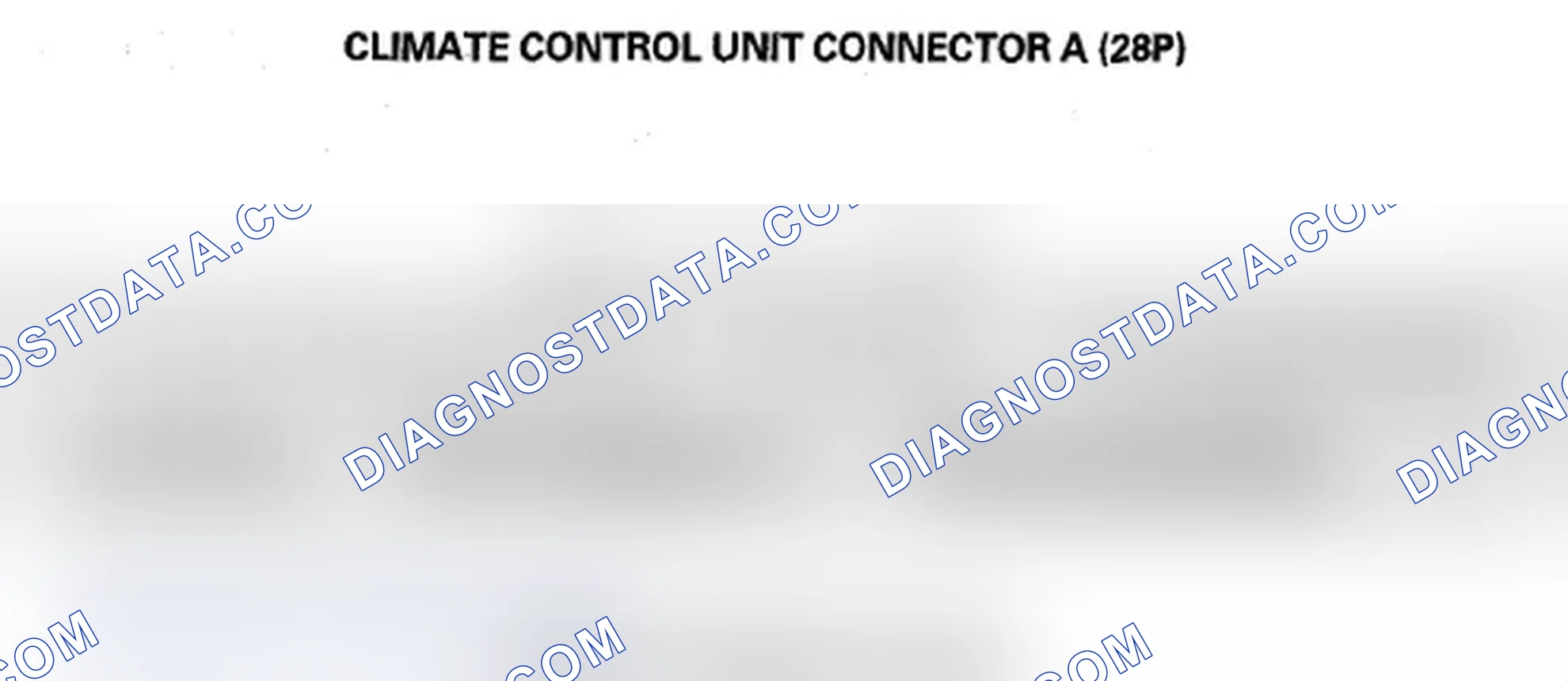 Scheme 216: Climate Control Unit Inputs and Outputs