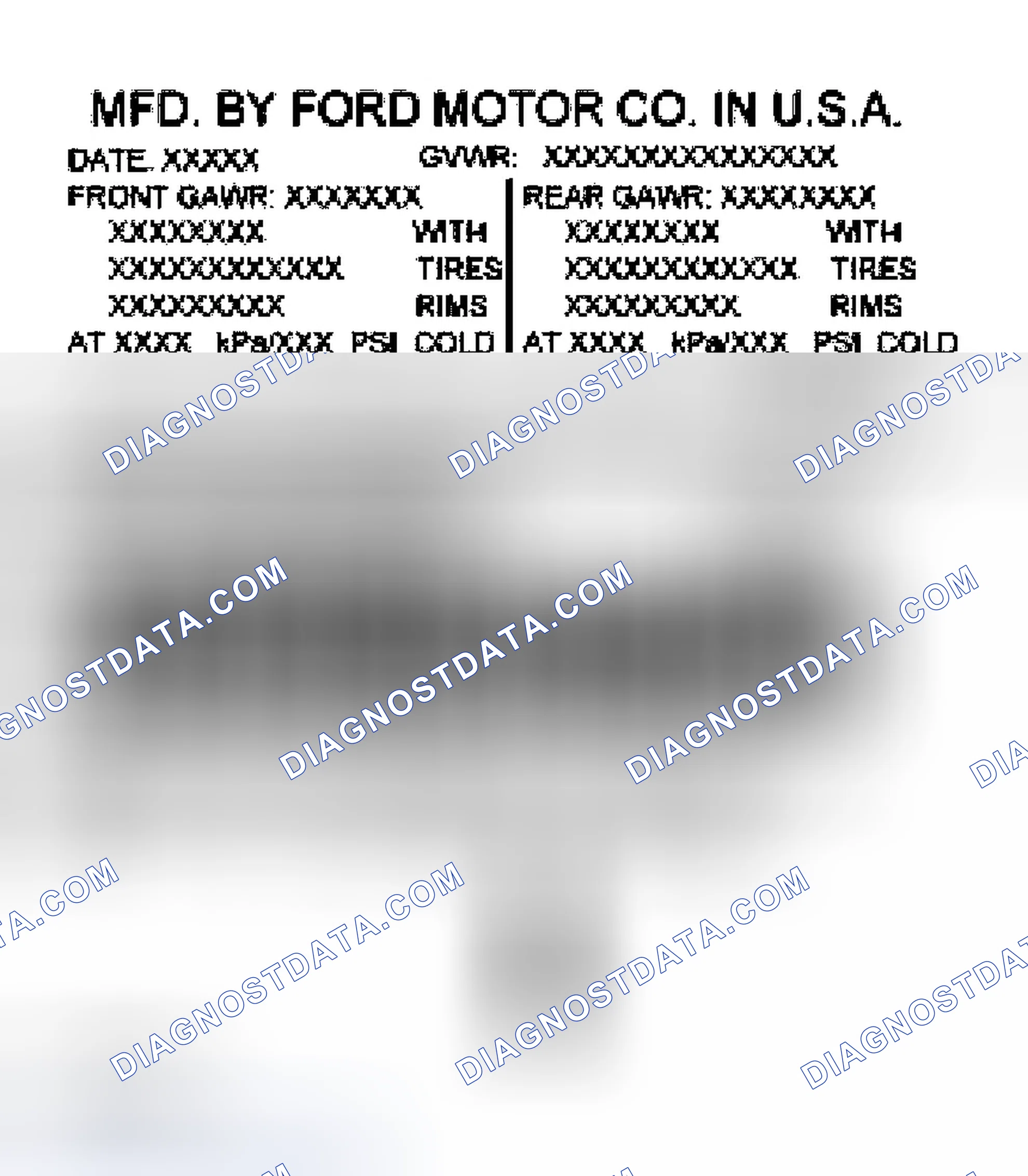 Scheme 1: Vehicle Certification (VC) Label Example
