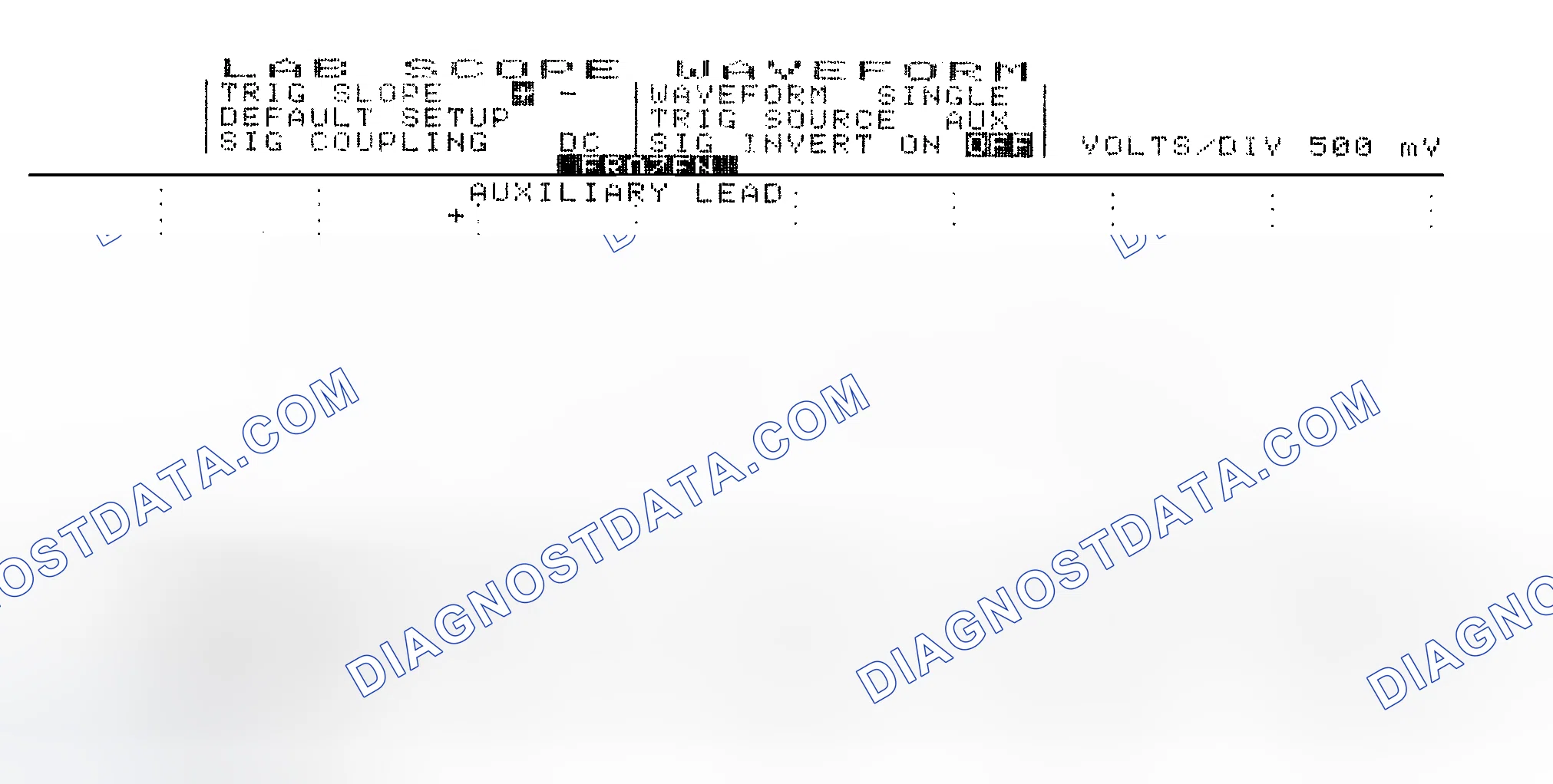 Scheme 14: Single Injector w/Excessive Current Flow - Current Pattern