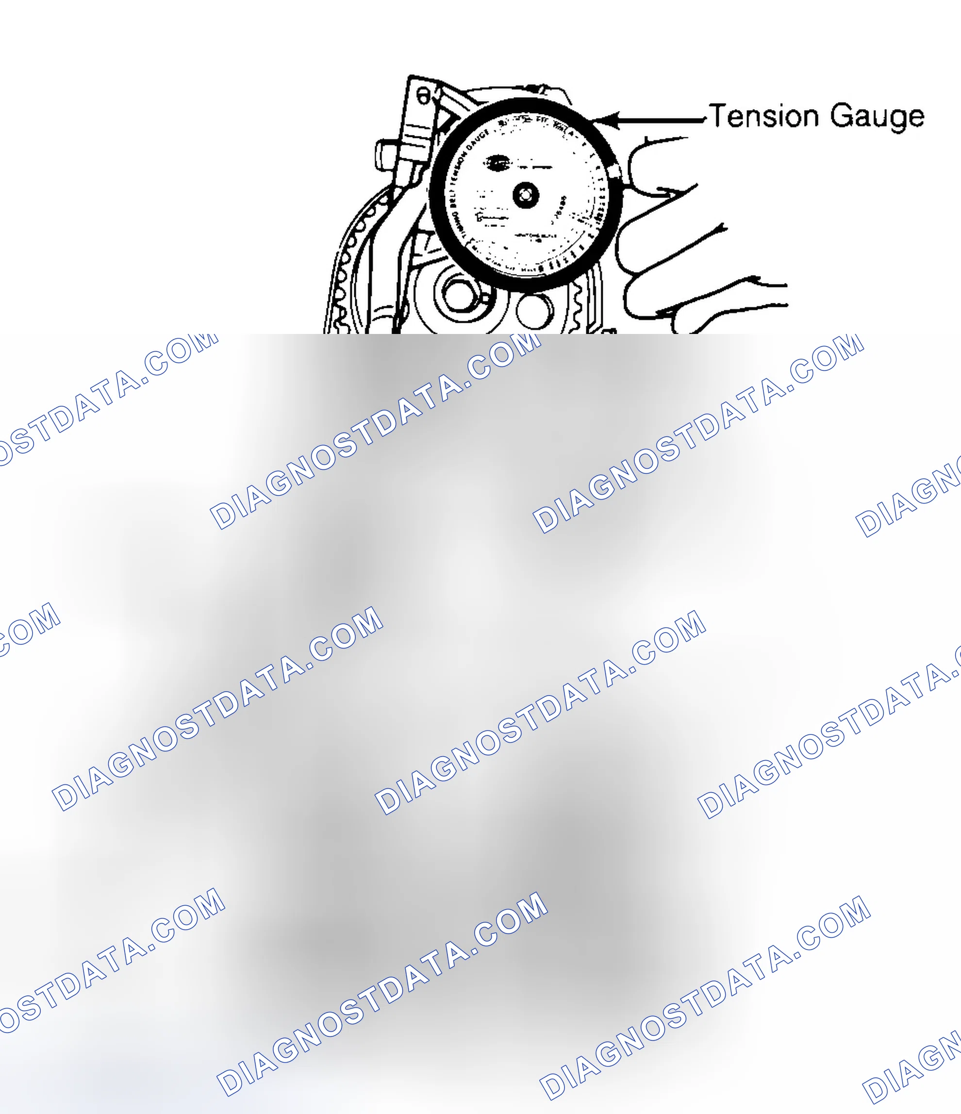 Scheme 3: Adjusting Typical Timing Belt Tension