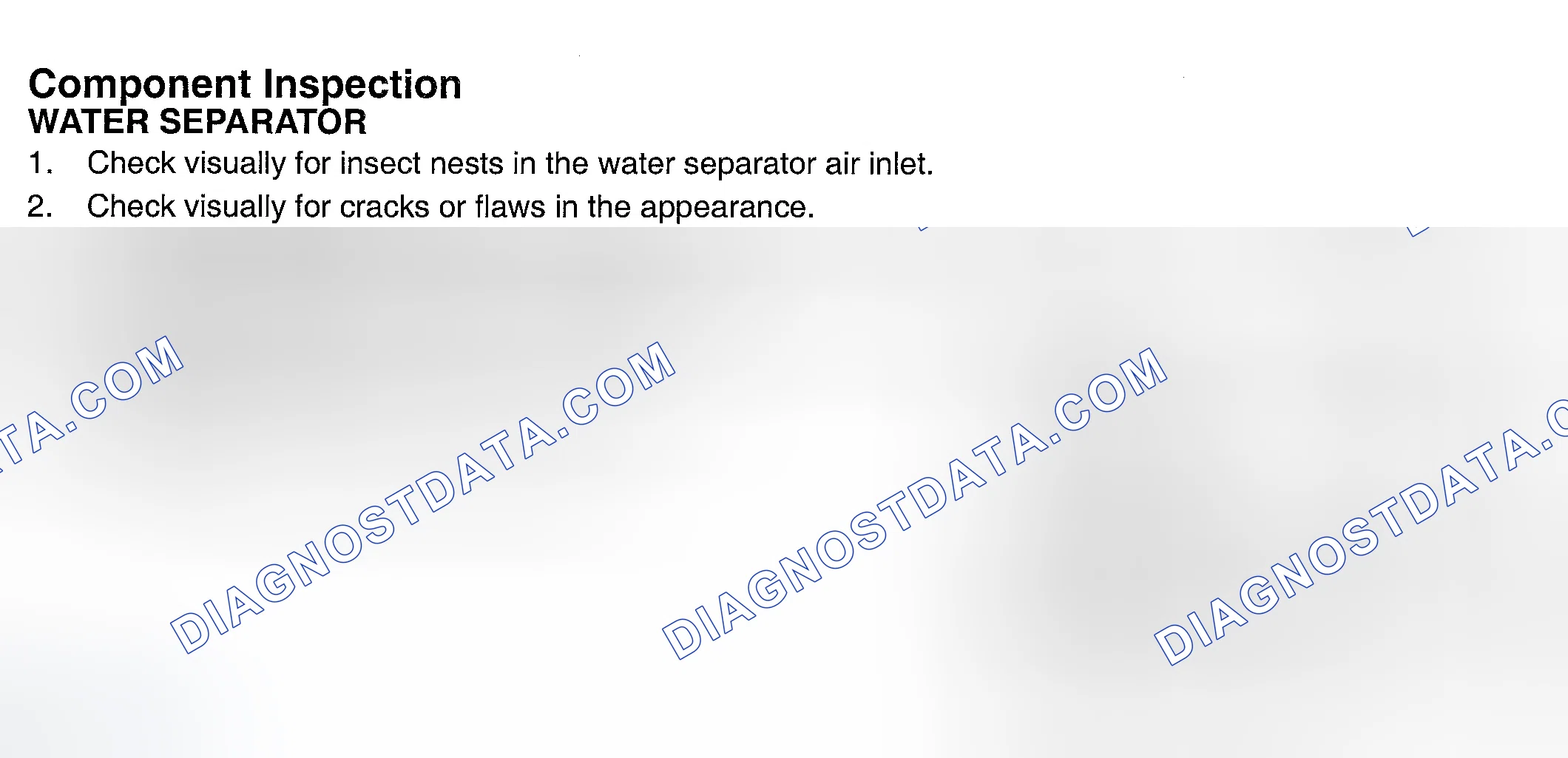 Scheme 422: Component Inspection