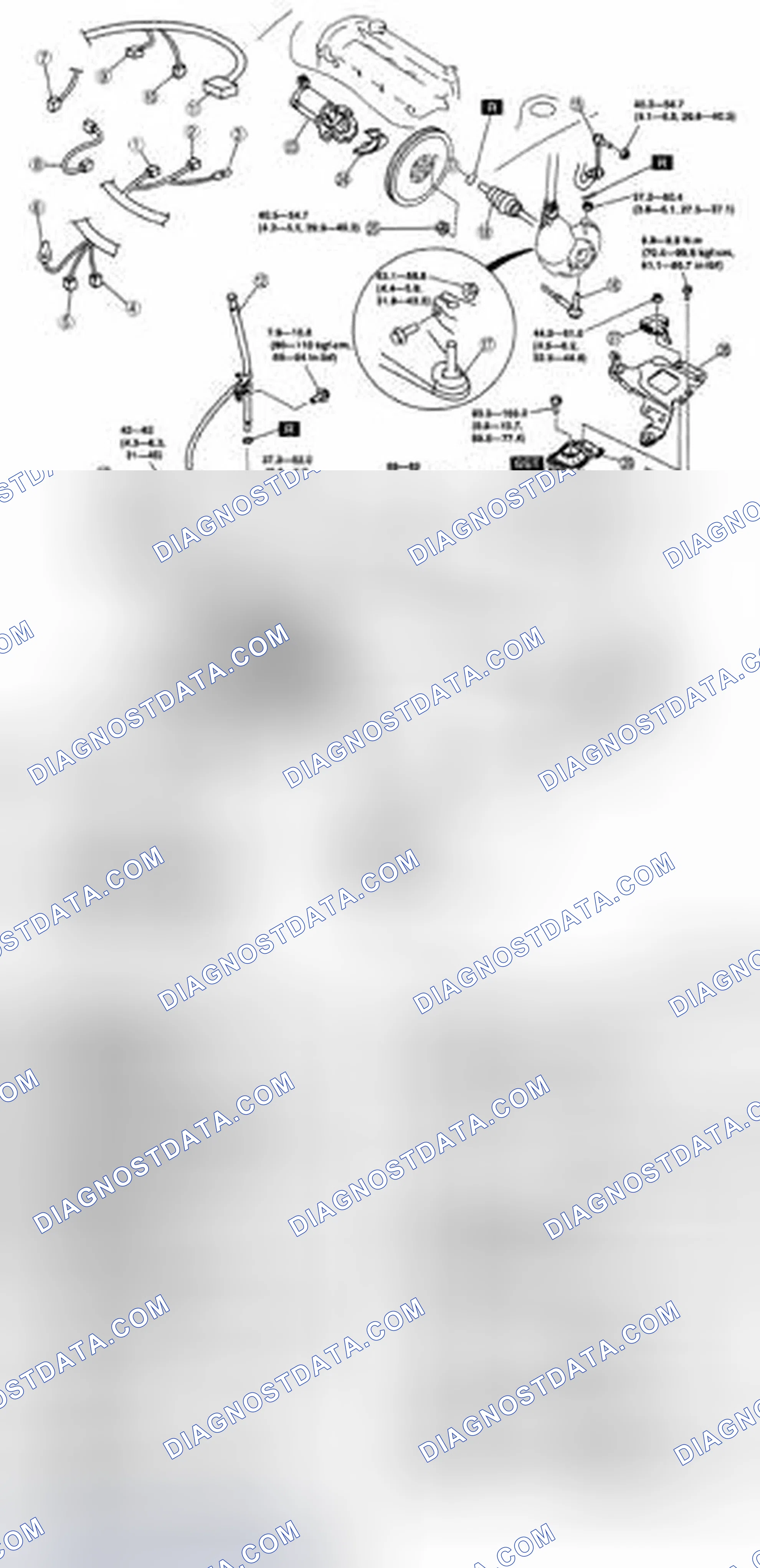 Scheme 467: AUTOMATIC TRANSAXLE REMOVAL/INSTALLATION [FS5A-EL]