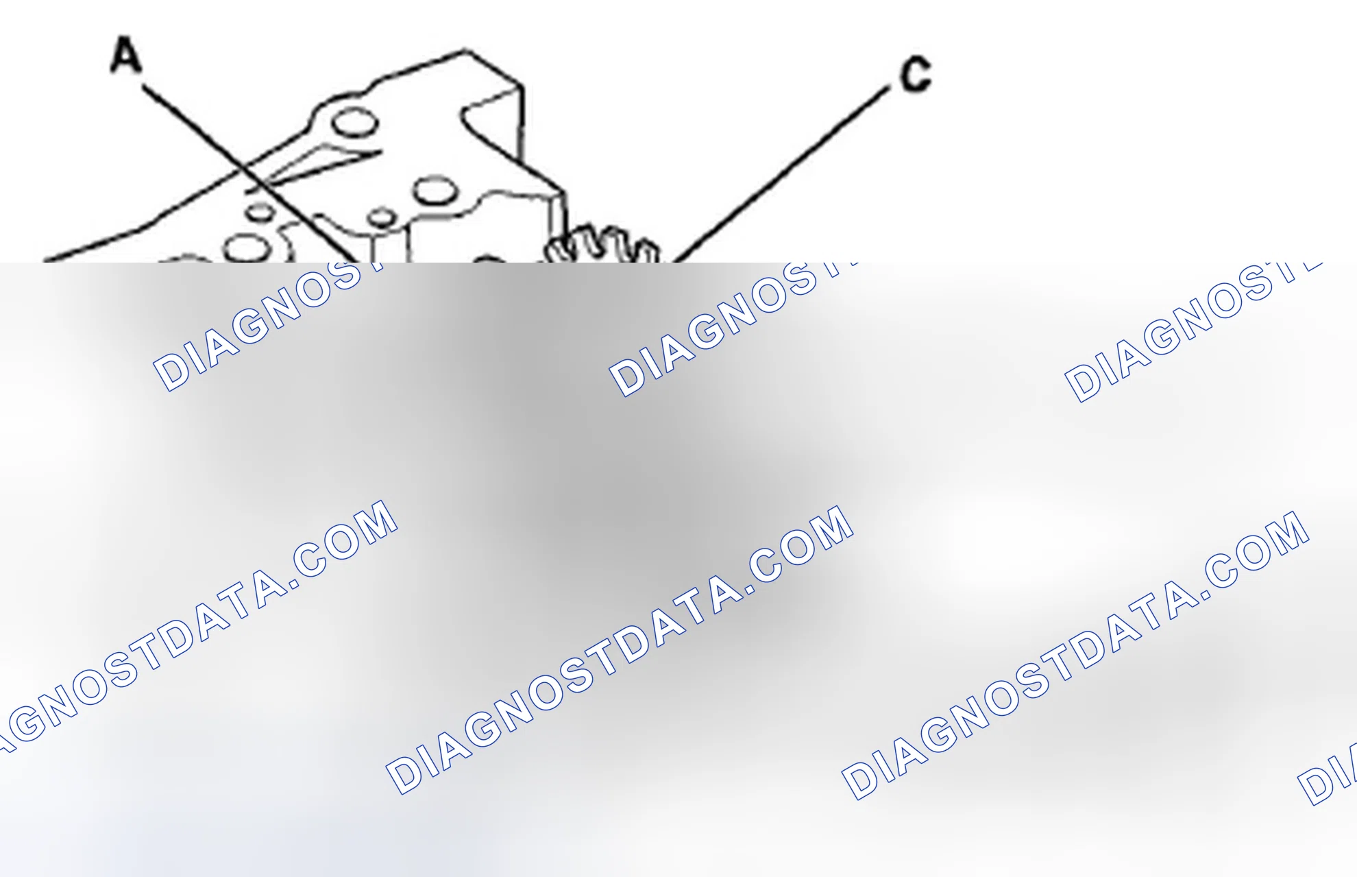Scheme 310: Connecting Rod and Crankshaft End Play Inspection