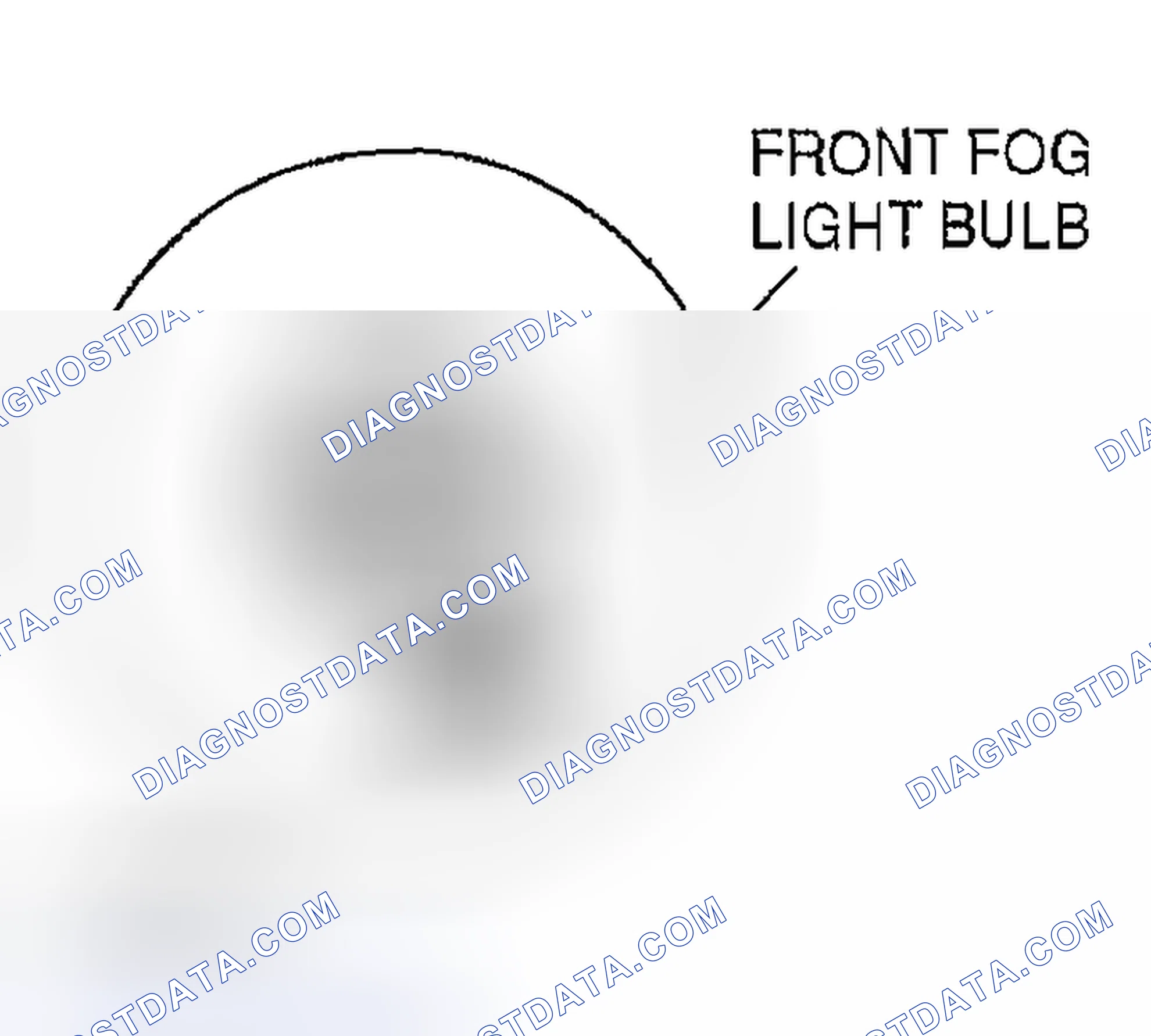 Scheme 25: FRONT FOG LIGHT BULB REMOVAL NOTE