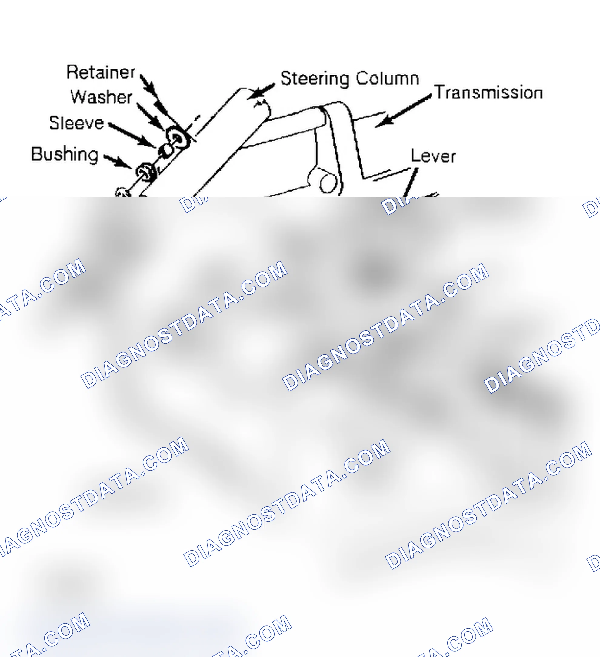 Scheme 105: Column Shift Rod (RWD)