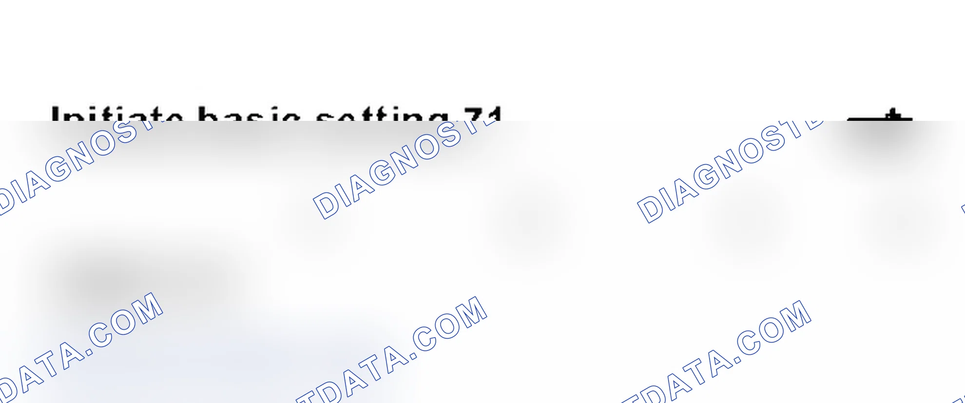 Scheme 69: VAG Scan Tool Display - Basic Setting 71