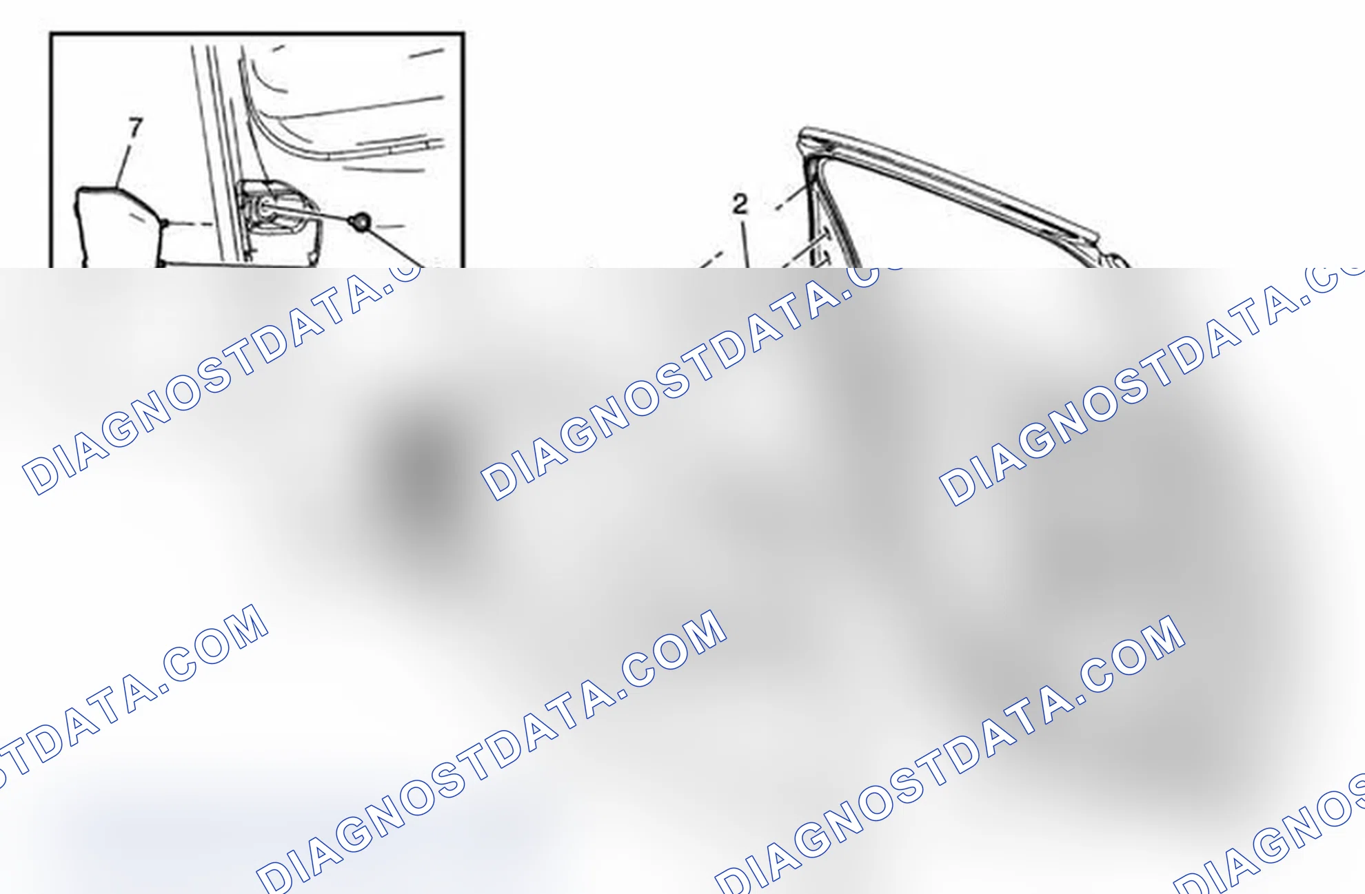 Scheme 4: Rear Side Door Trim Panel Replacement