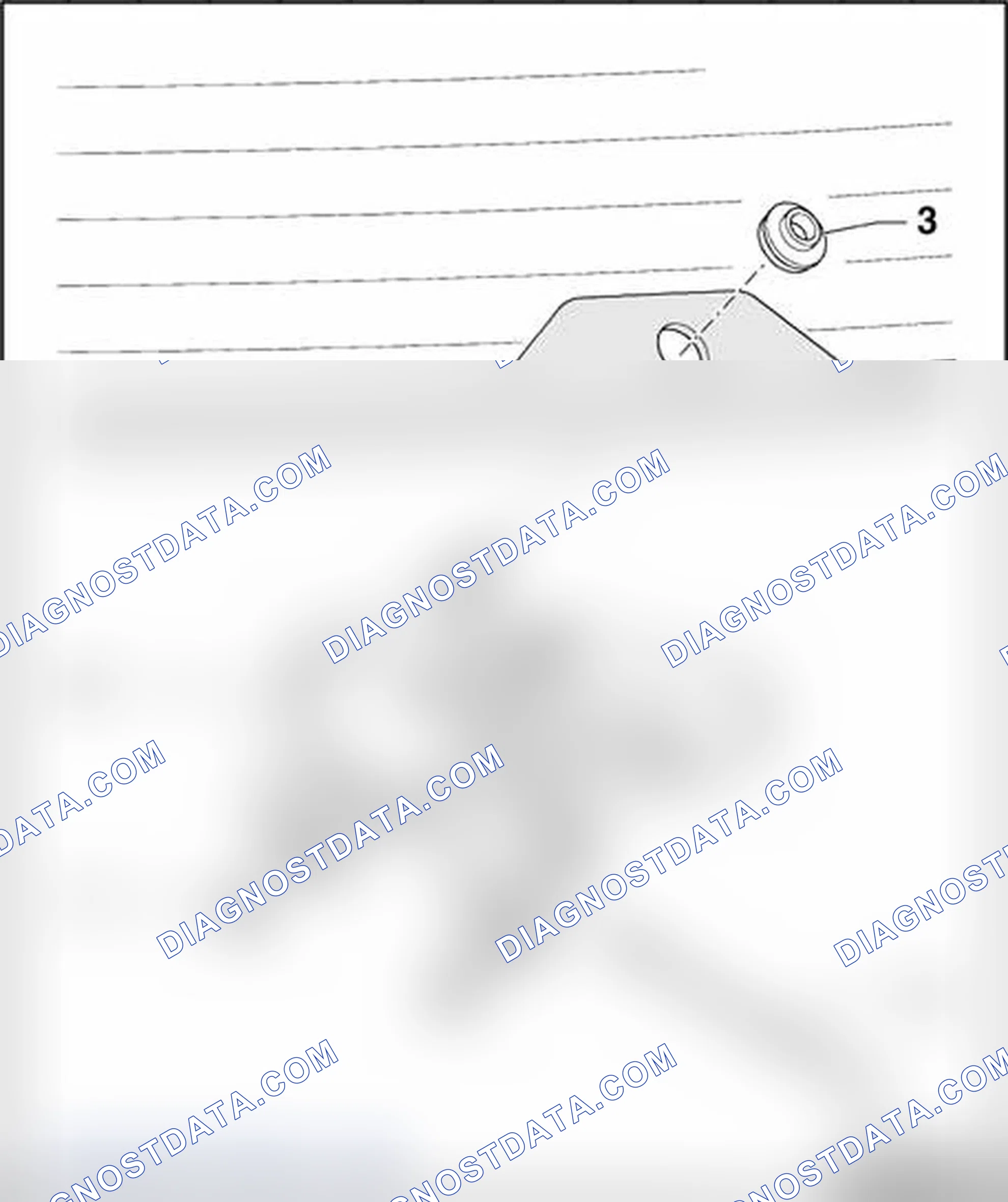 Scheme 152: Rear window wiper motor - component overview