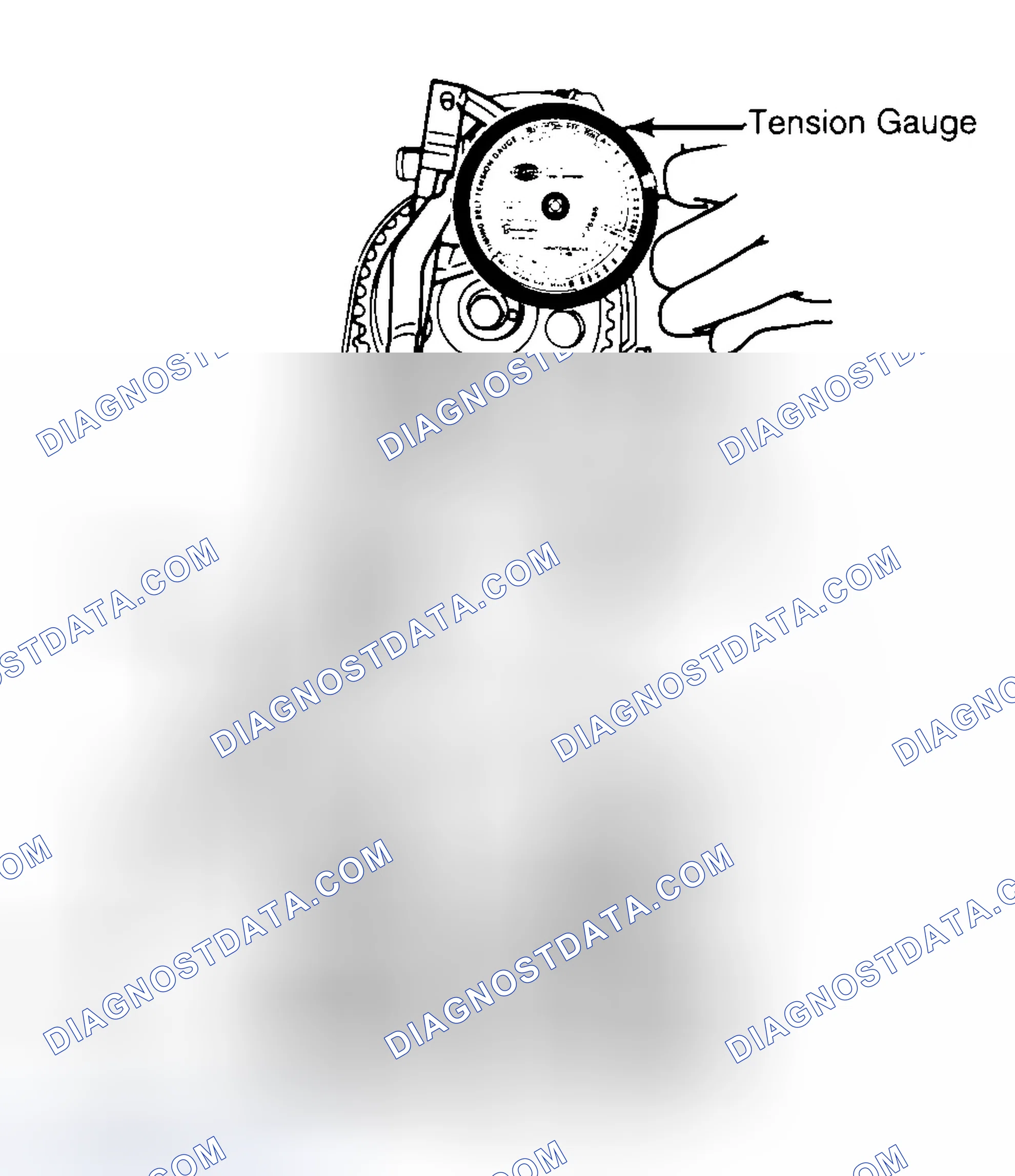 Scheme 3: Adjusting Typical Timing Belt Tension