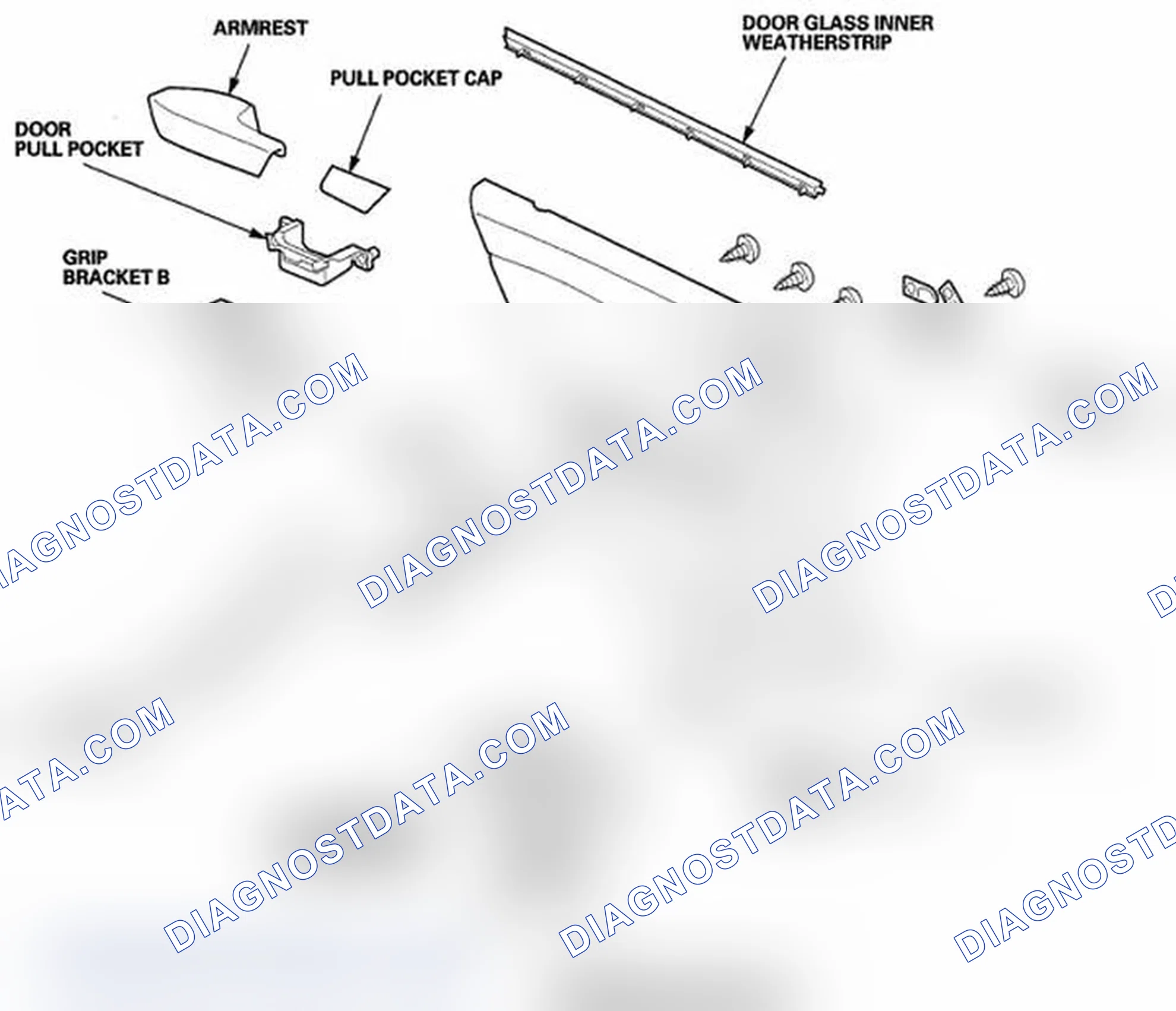 Scheme 47: Component Location Index - Rear Door