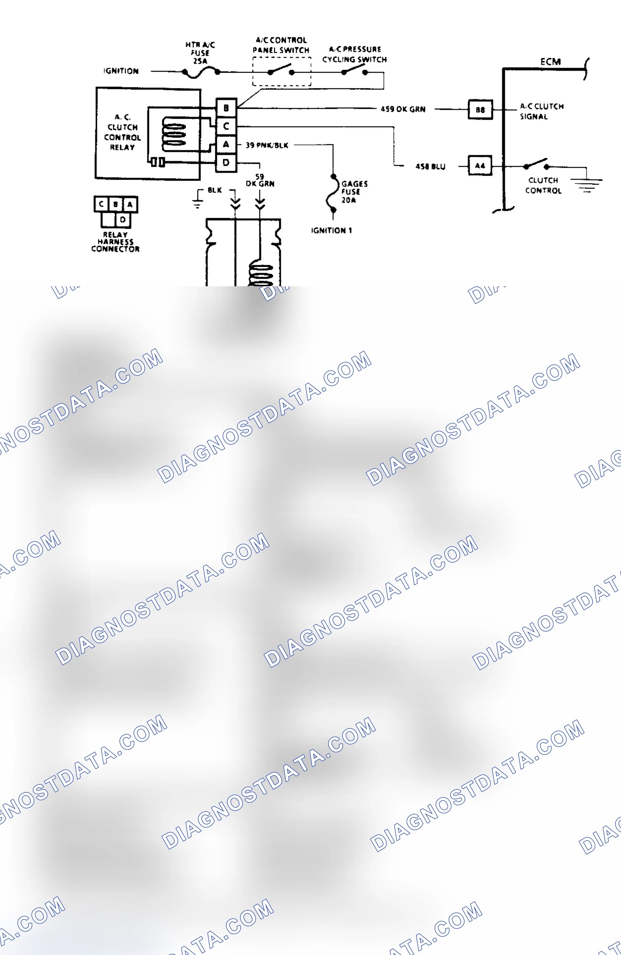Scheme 97: A/C Clutch Control Diagnosis Flow Chart (2.5L) (3 Of 3)