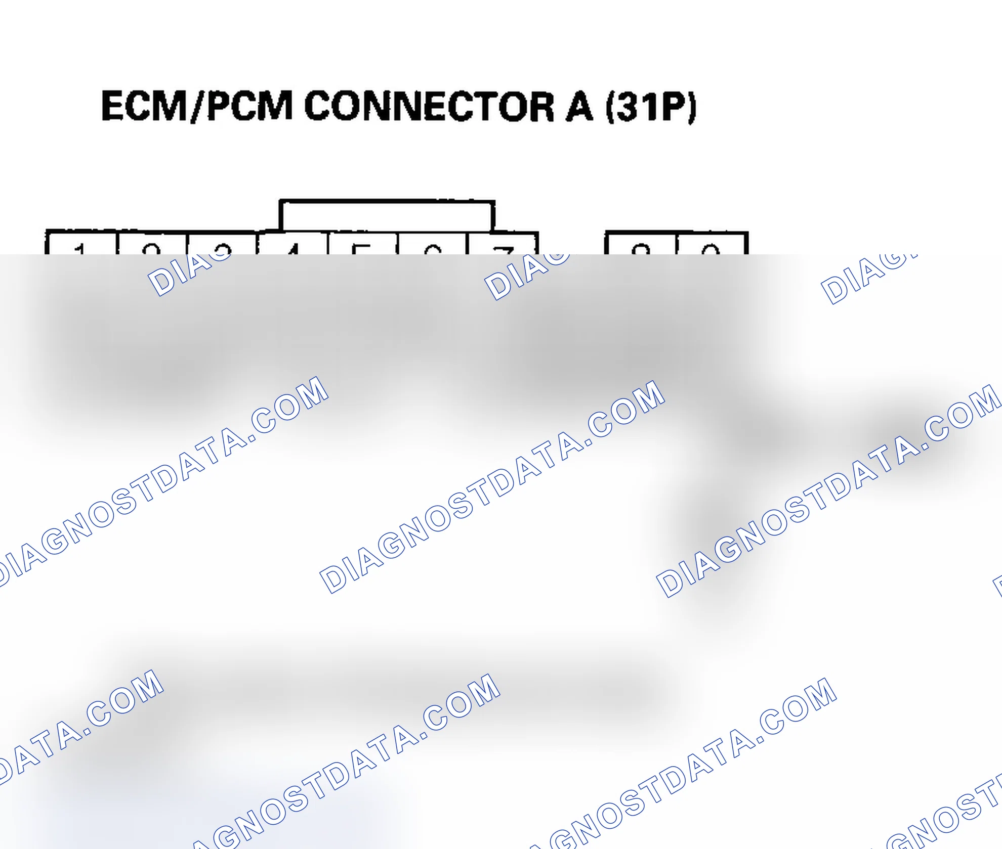 Scheme 205: DTC P2238: A/F Sensor (Sensor 1) AFS+ Circuit Low Voltage (2005-2006 models)