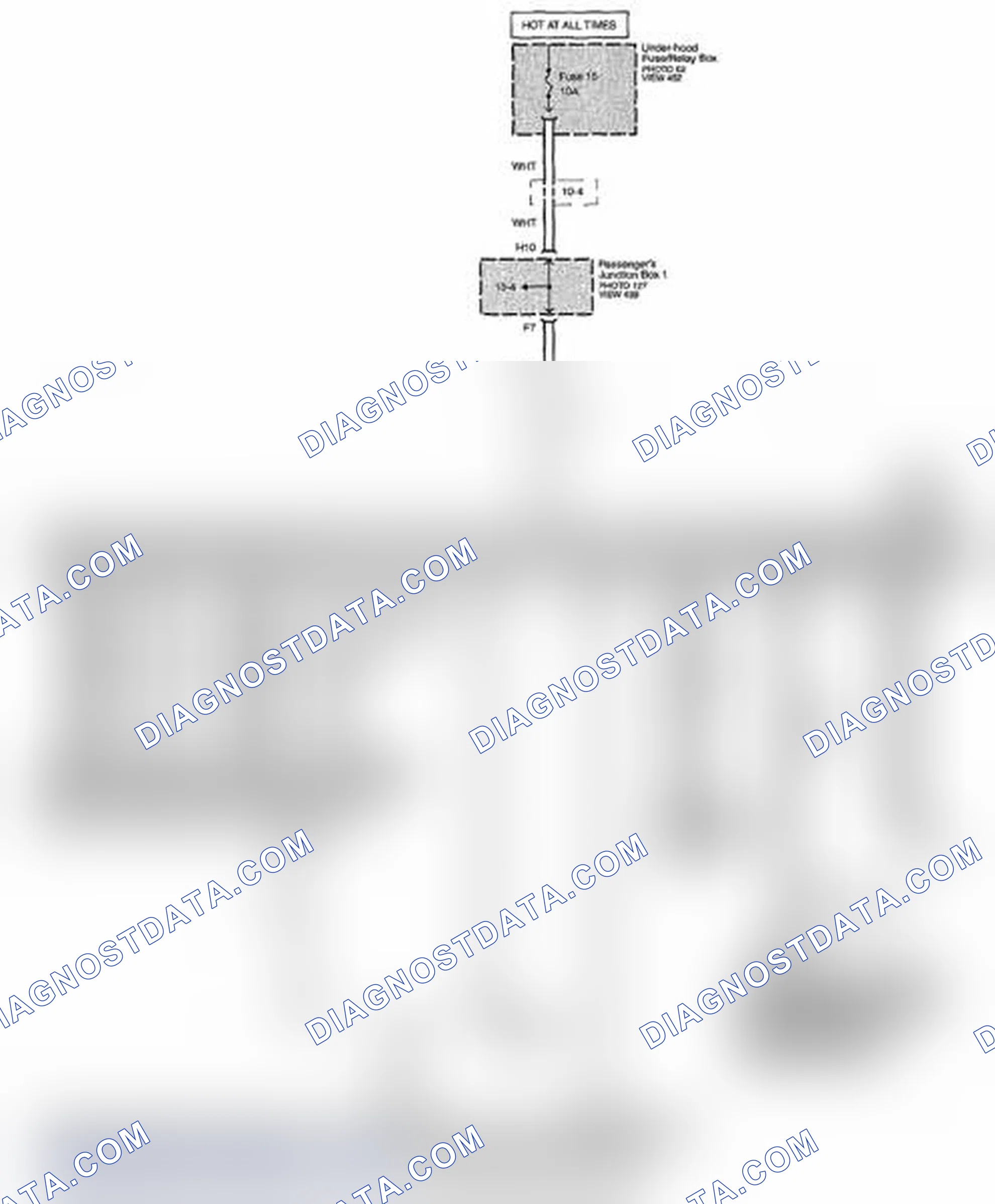 Scheme 324: Audio System Circuit Diagram - Without Navigation (Page 150-5)