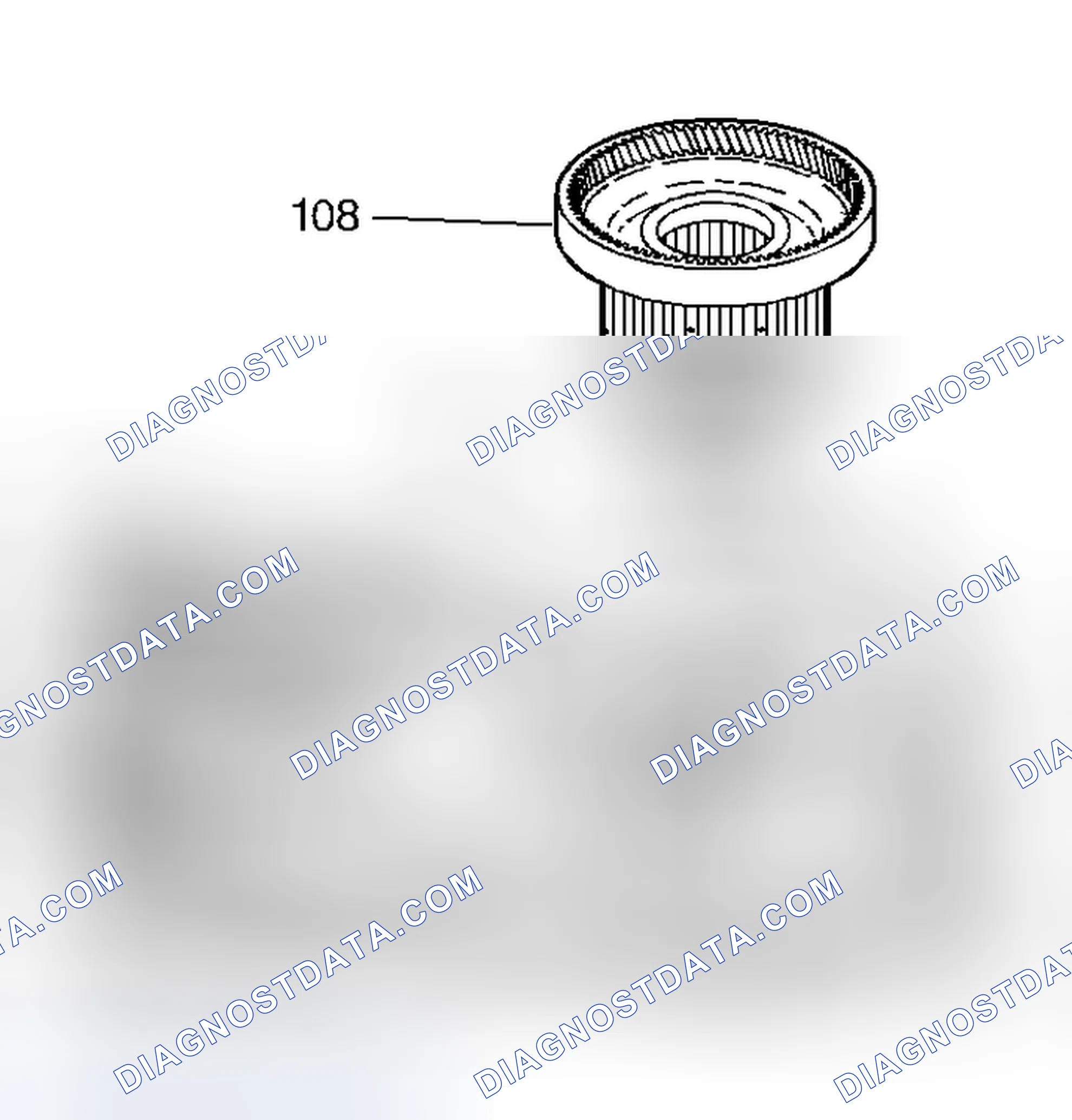 Scheme 164: Input Internal Gear, Forward Clutch Hub Install