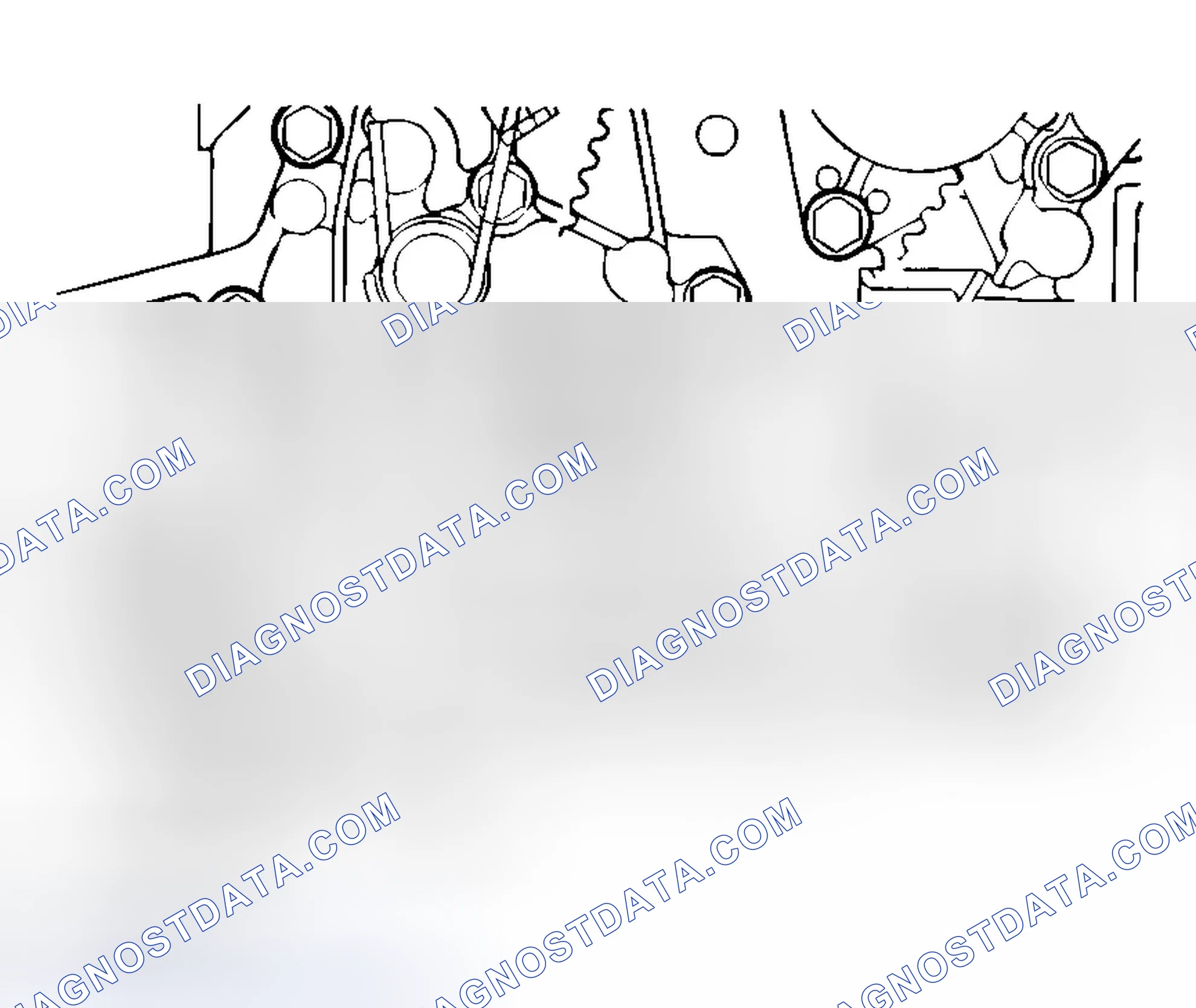 Scheme 414: >> E << TIMING BELT INSTALLATION