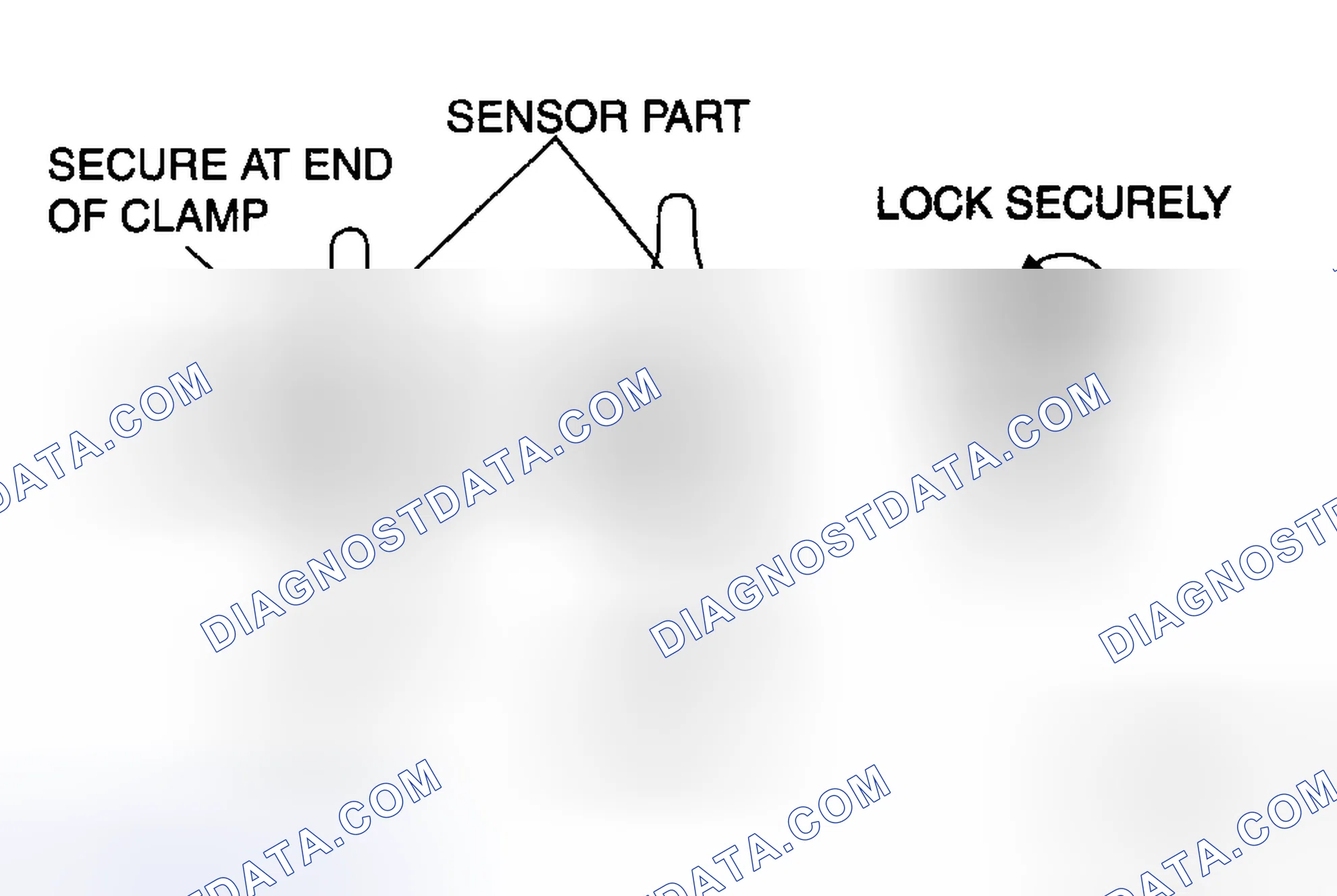 Scheme 147: Sensor Clamp Assembly Note