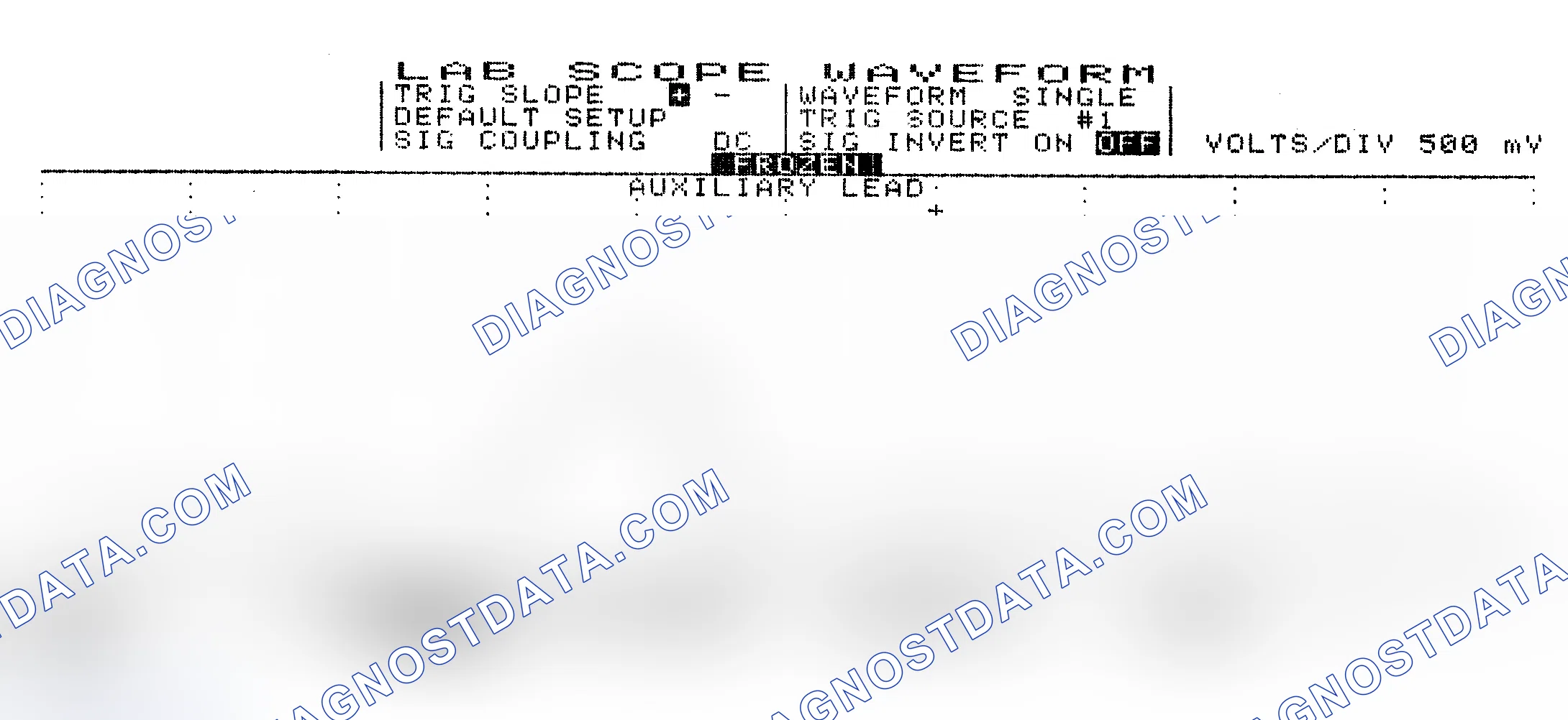 Scheme 10: Single Injector w/Excessive Current Flow - Current Pattern