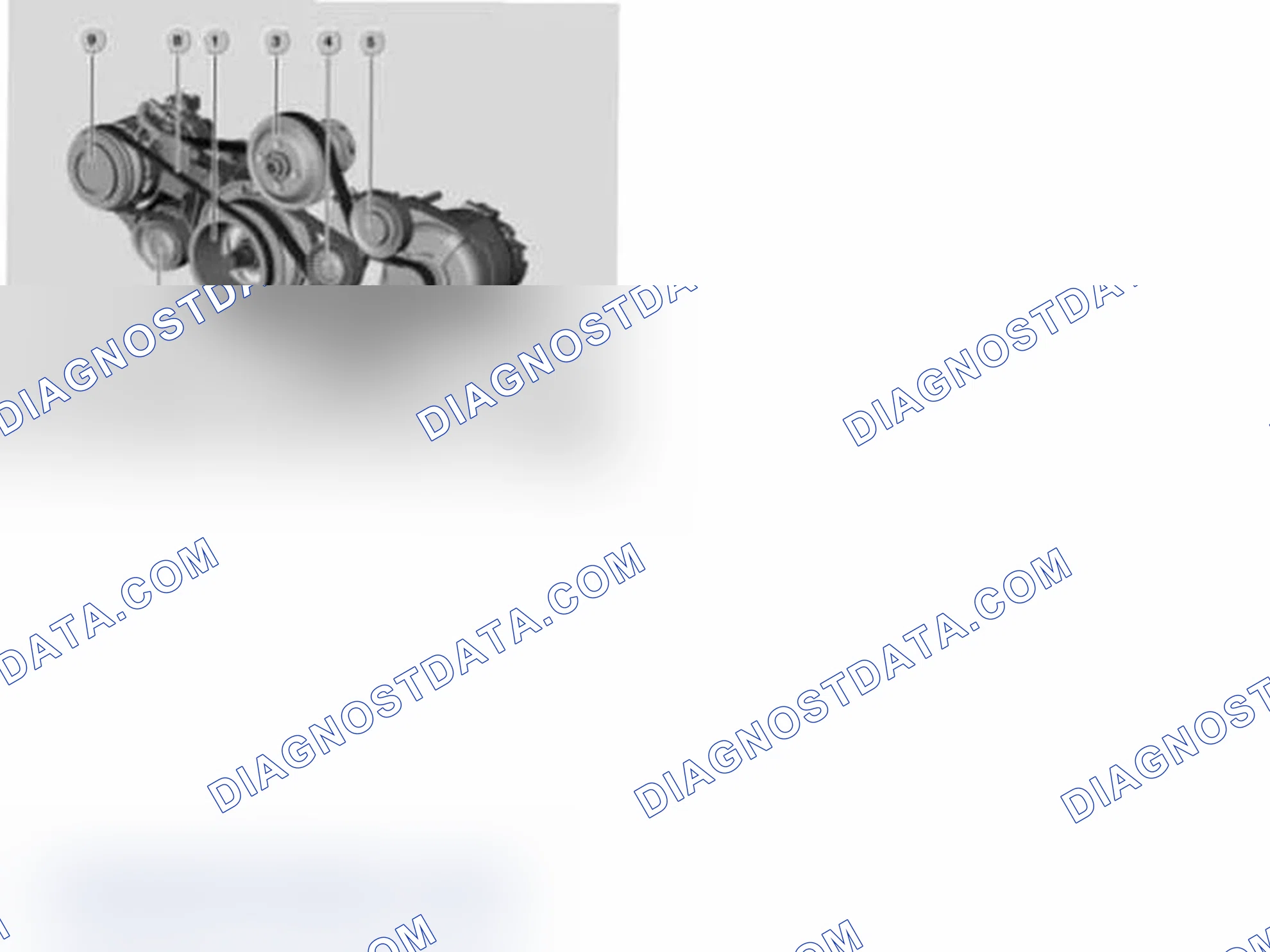 Scheme 1: DRIVE BELT ROUTING