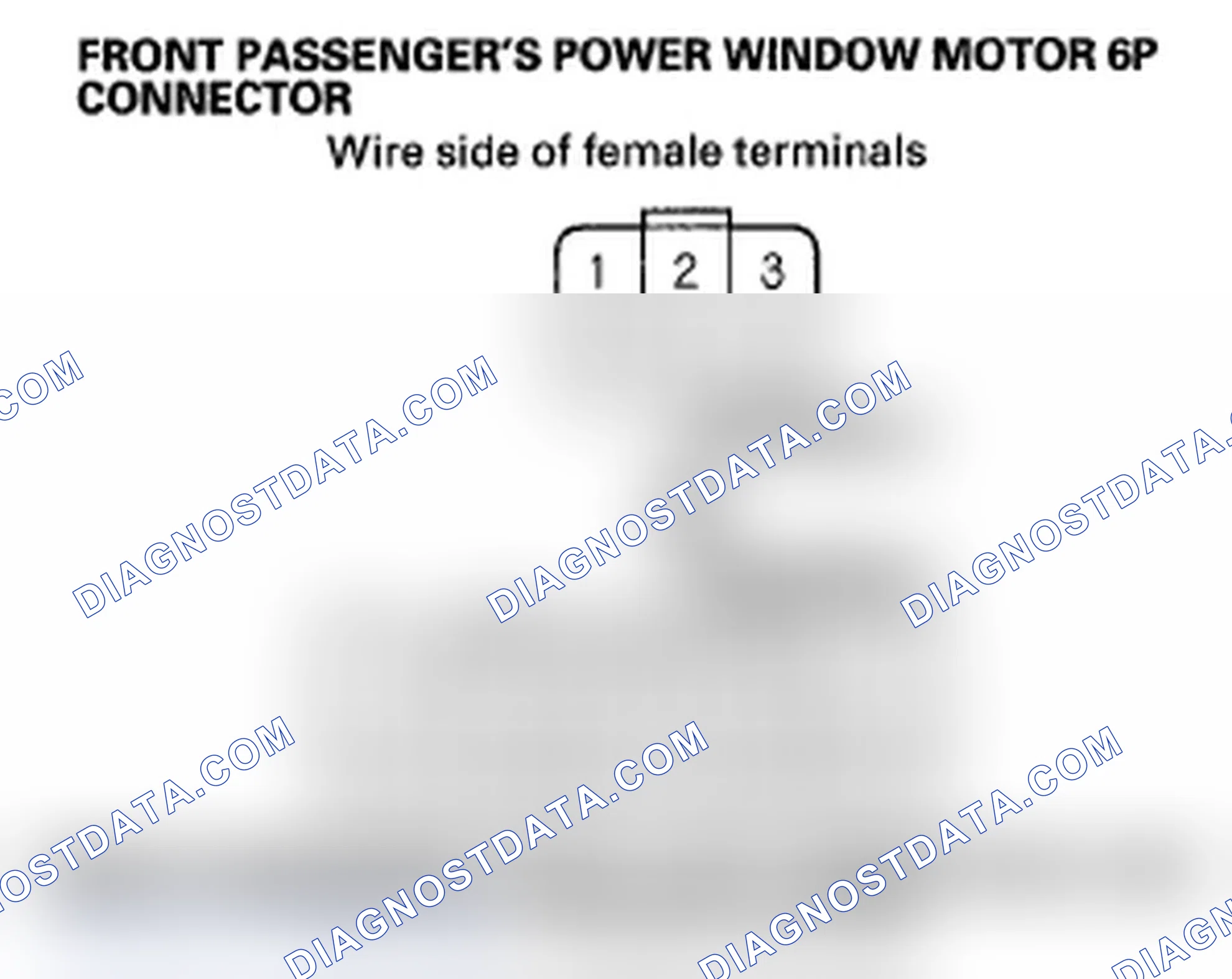 Scheme 33: DTC B2177: Front Passenger's Power Window Motor Pulse A Error