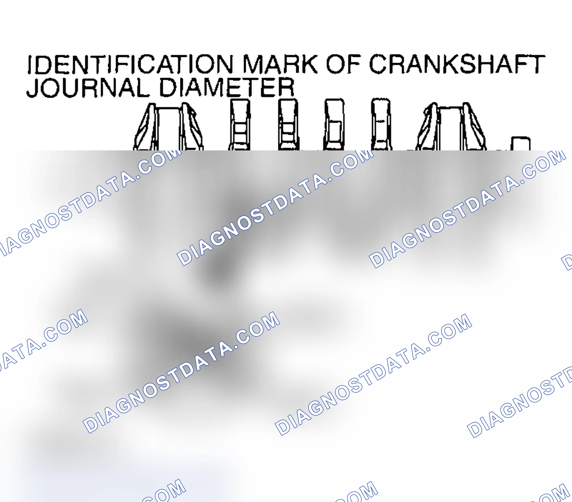 Scheme 1078: >> B << CRANKSHAFT BEARING INSTALLATION