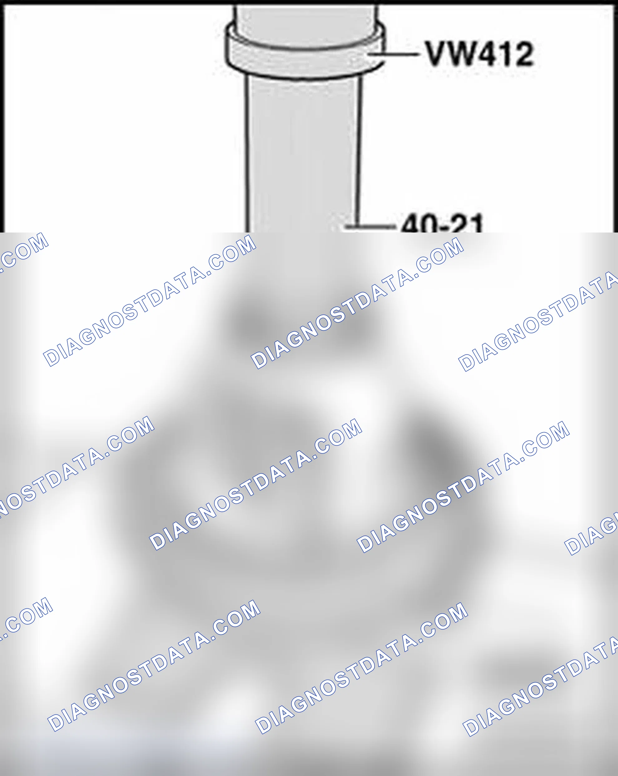Scheme 63: Pressing on small tapered roller bearing inner race