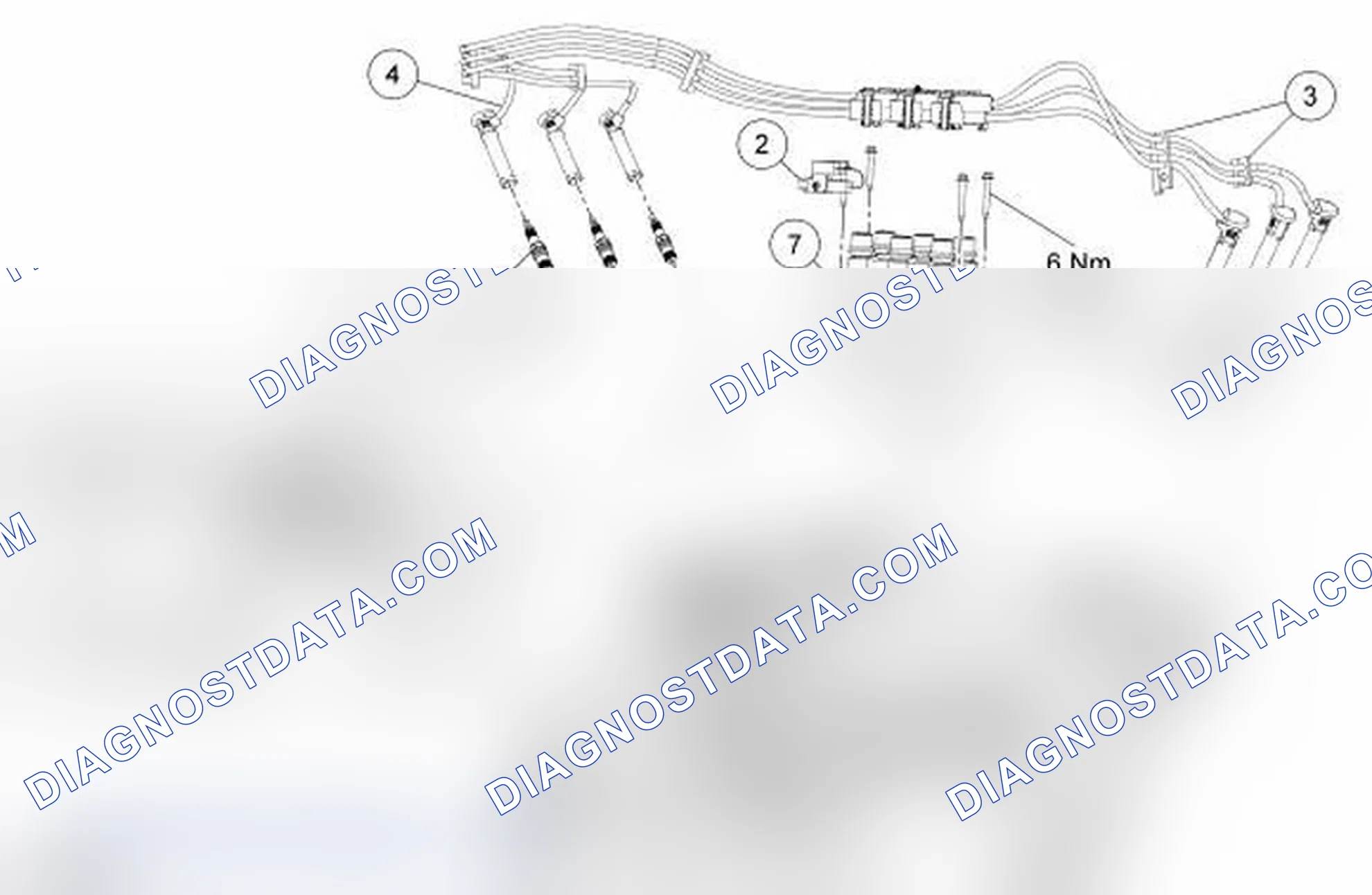 Scheme 4: Engine Ignition Components - Exploded View