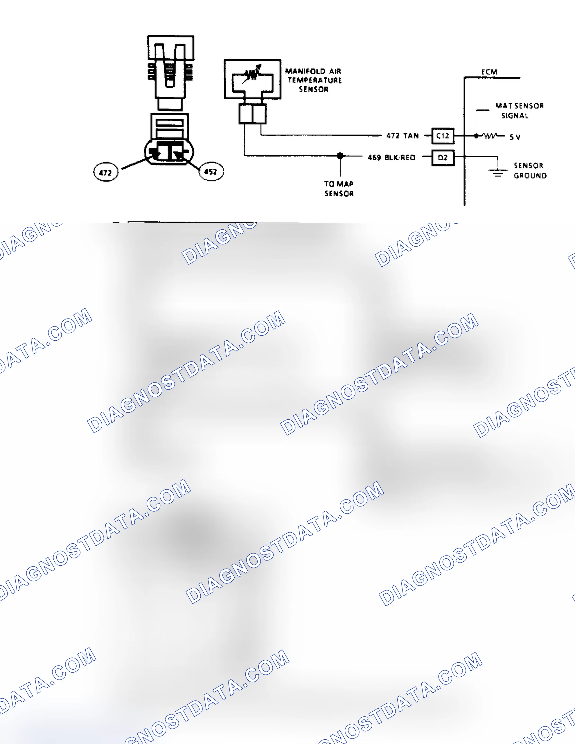 Scheme 62: Code 25: MAT Sensor Temp High (2.5L)