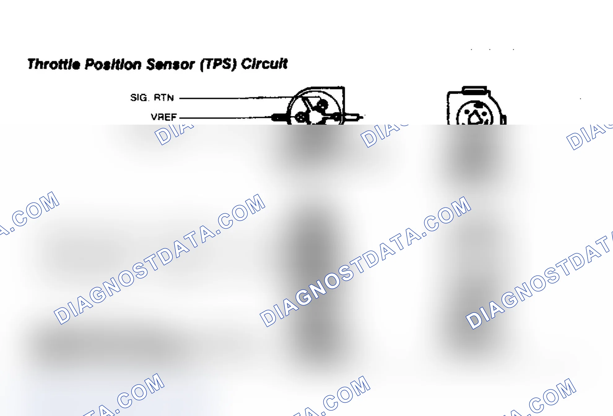 Scheme 15: Throttle Position Sensor (TPS) Circuit