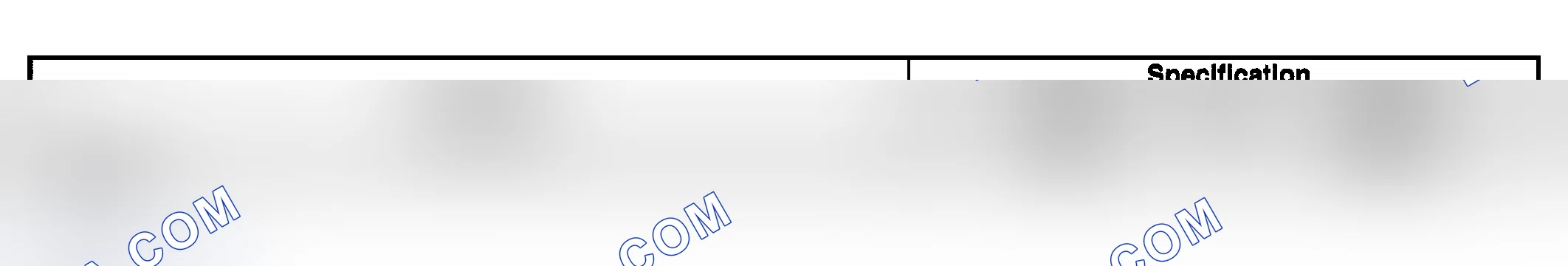 Scheme 1: Faster Tightening Specifications