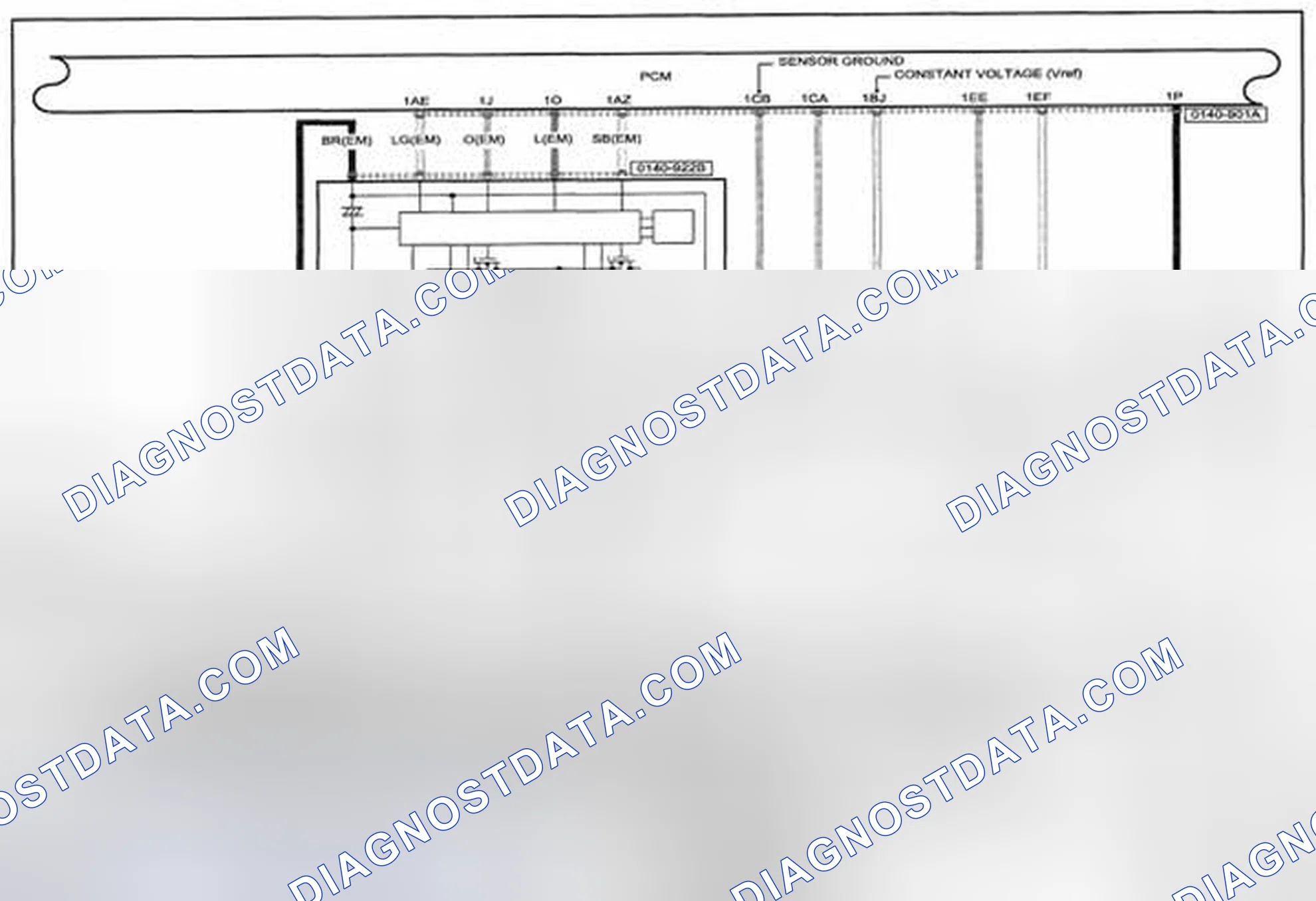 Scheme 174: Control System (SKYACTIV-G 2.0) Wiring Diagram - 0140-9h (1 Of 2)
