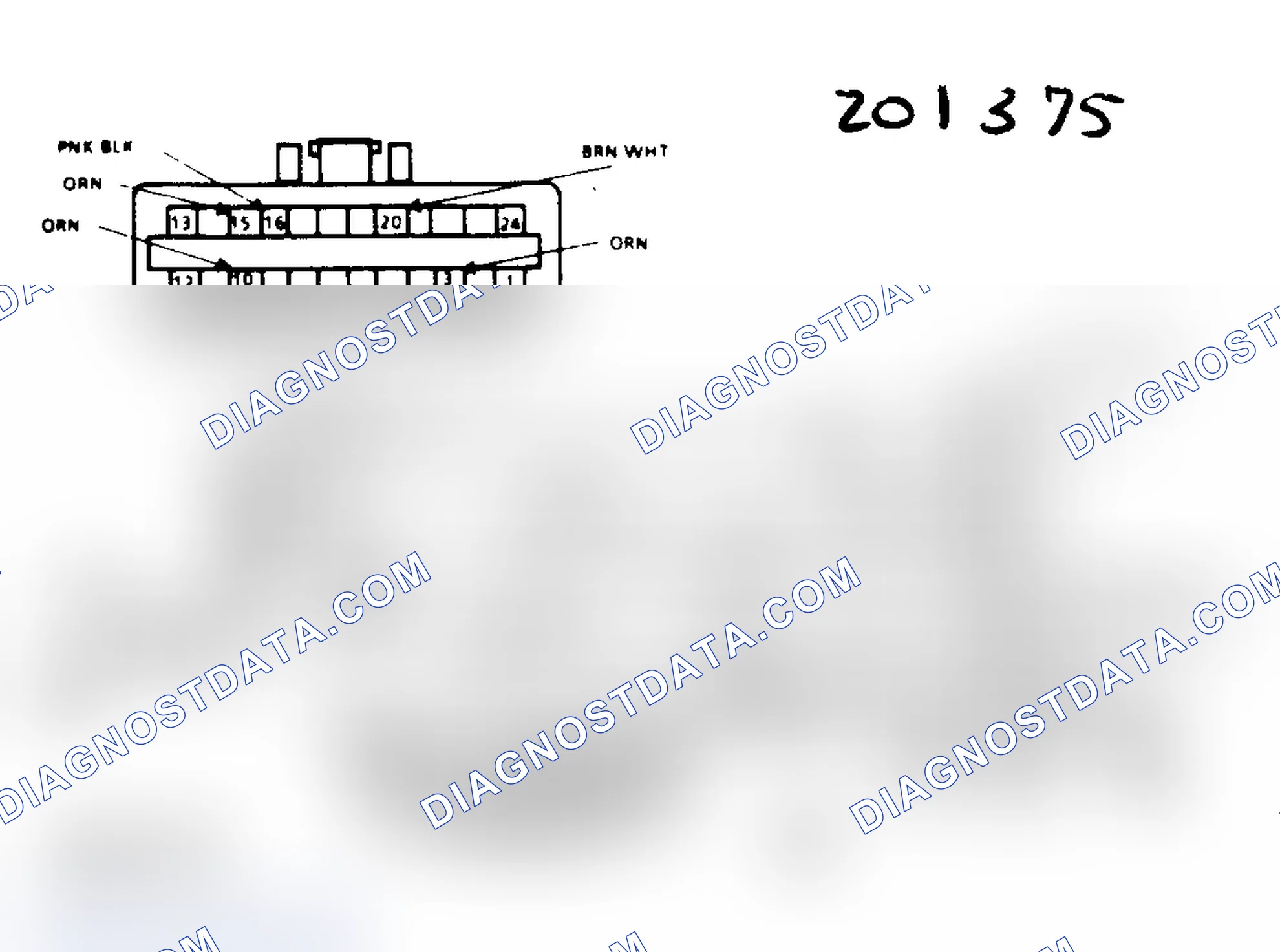 Scheme 184: Chart A1, No "Service Engine Soon" Light, Schematic