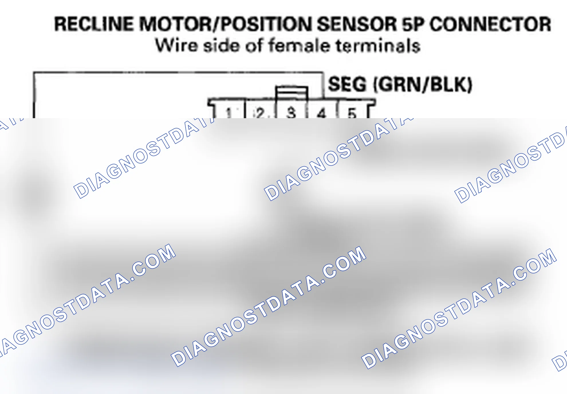 Scheme 36: DTC B1828: Power Seat Recline Motor Pulse Error