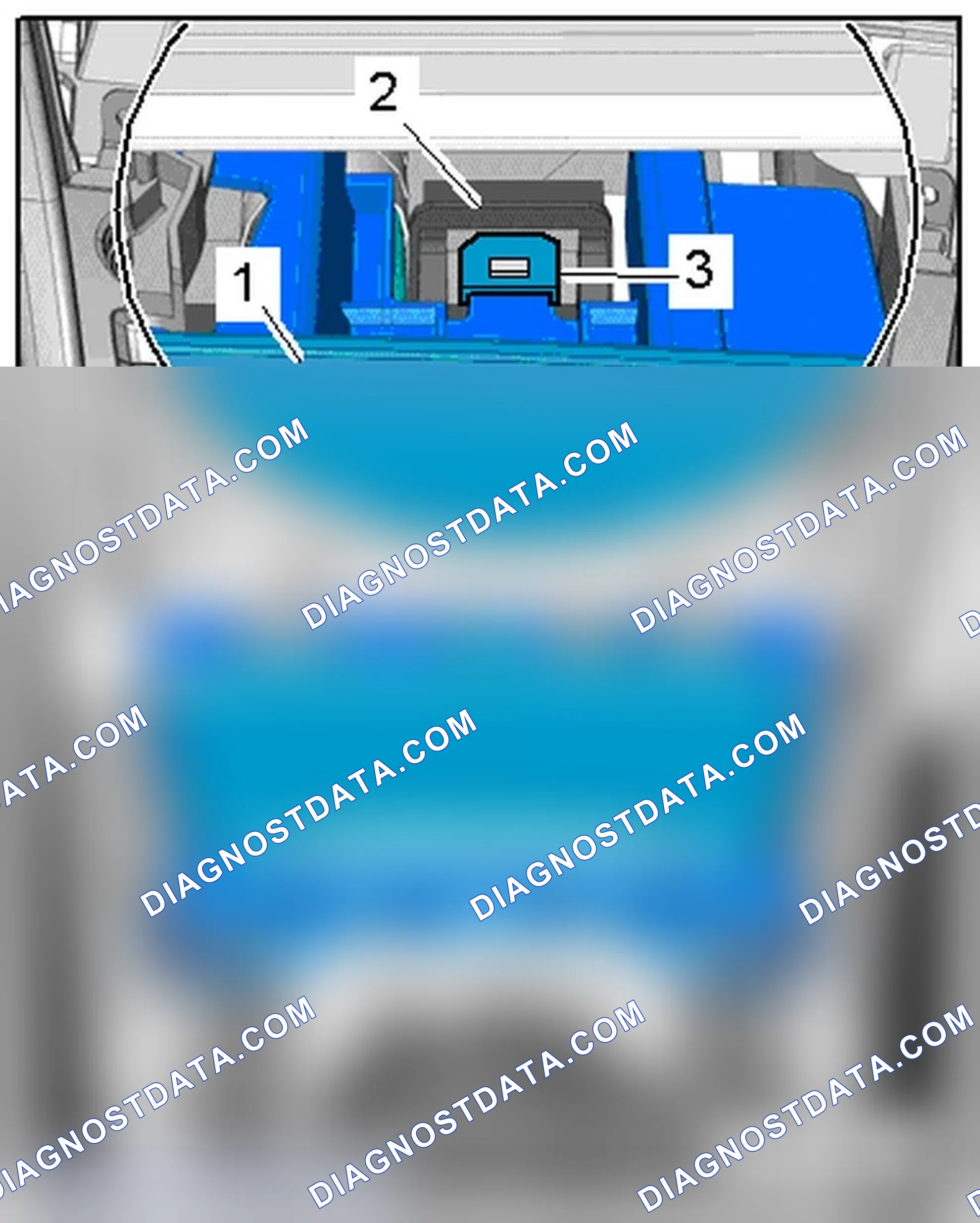 Scheme 46: SELECTOR LEVER SENSOR SYSTEM CONTROL MODULE -J587- AND TIPTRONIC SWITCH -F189